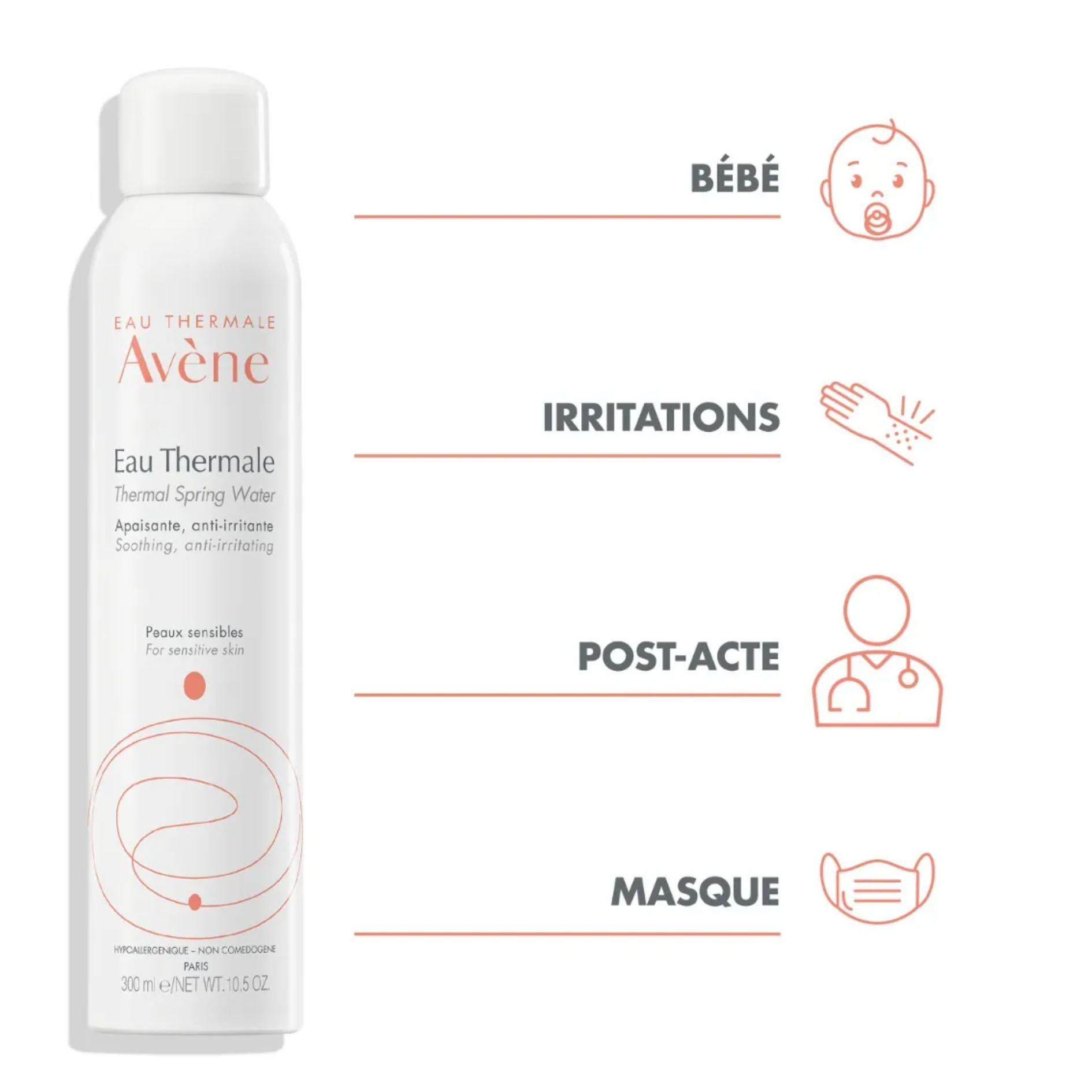 EAU THERMALE AVENE EAU THERMALE AEROSOL 300ML