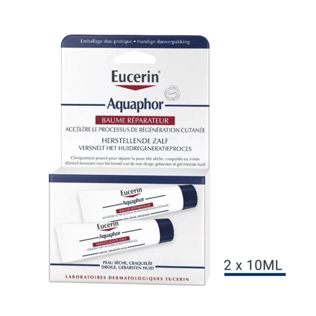 EUCERIN AQUAPHOR BAUME REPARATEUR CUTANE  10G X2