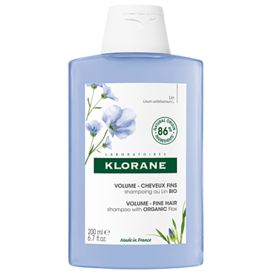 KLORANE SHAMPOING VOLUME AU LIN BIO 200ML