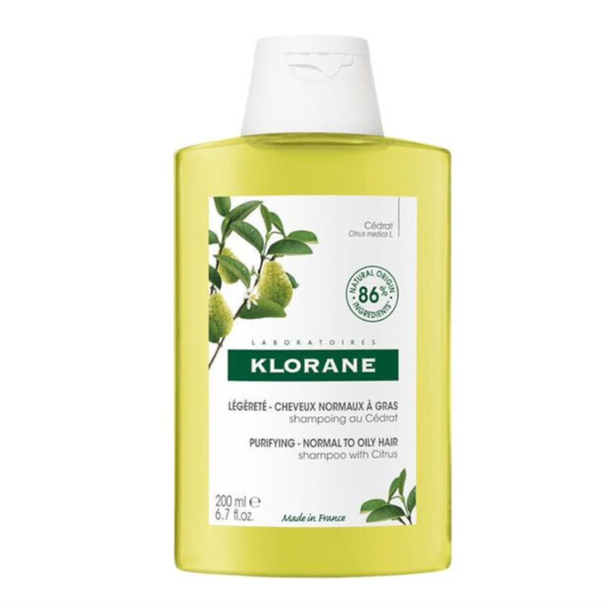 KLORANE SHAMPOING CEDRAT 200ML