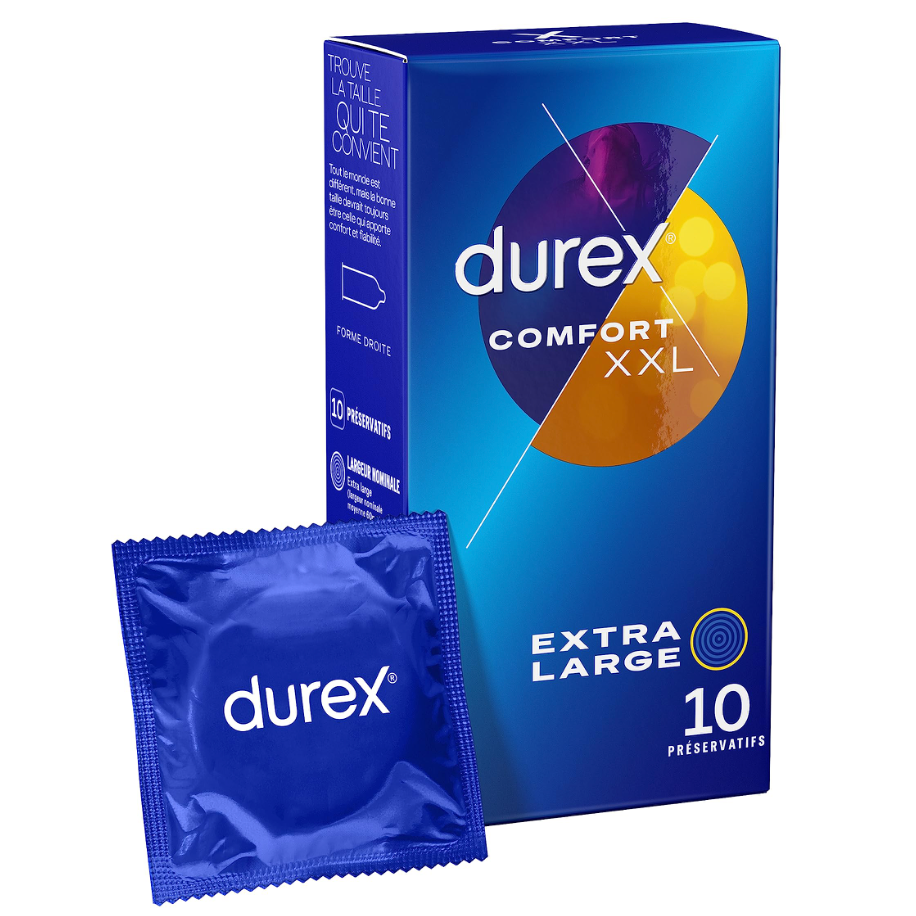 DUREX COMFORT XXL X10