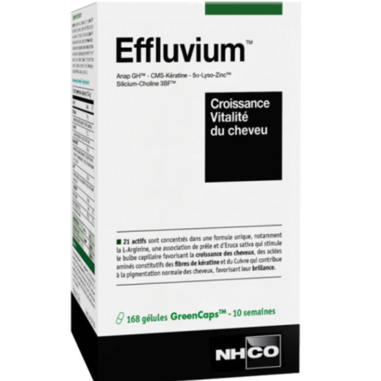 NHCO EFFLUVIUM GEL ANTI-CHUTE VITAL CHEV BOITE 168 GEL