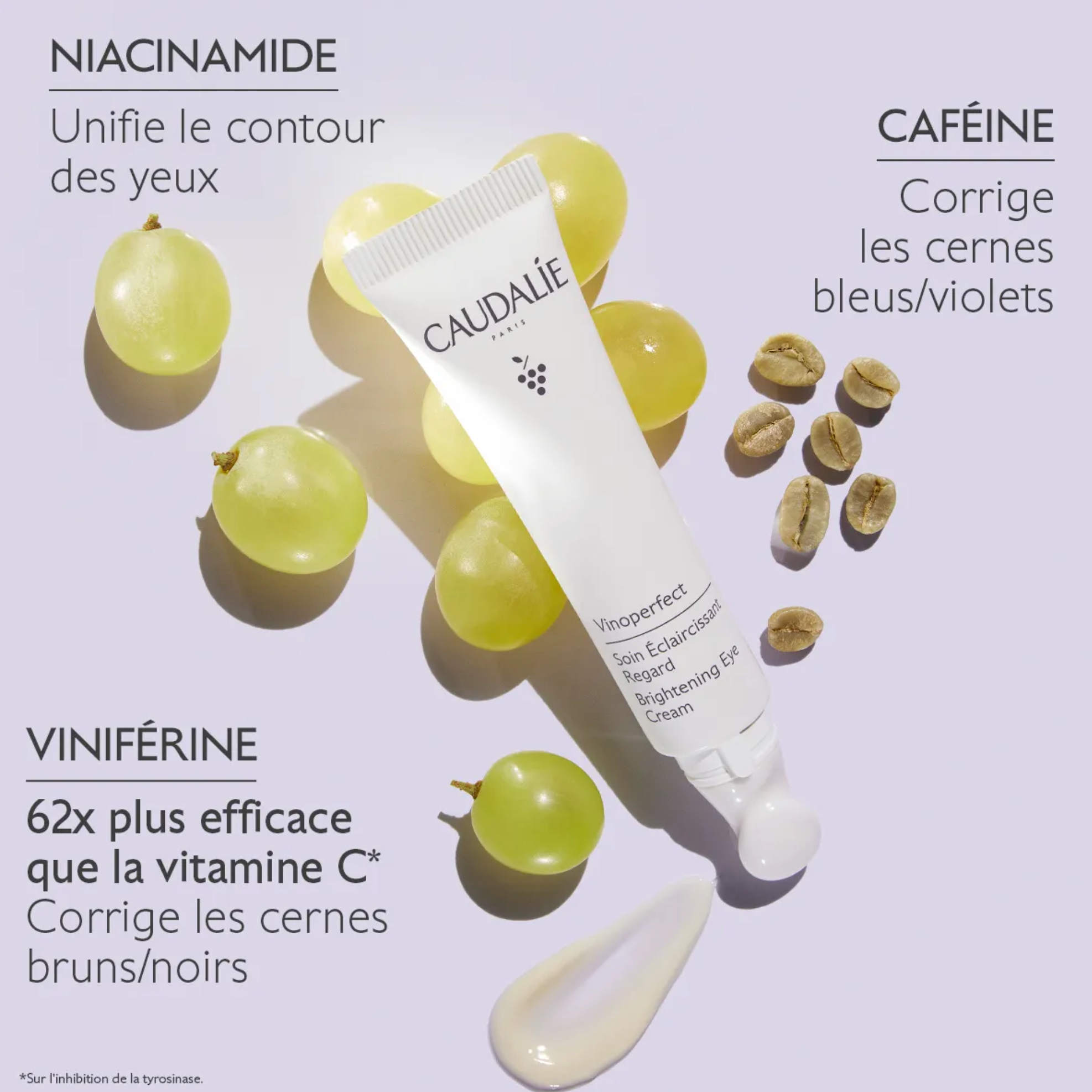 CAUDALIE VINOPERFECT SOIN ECLAIRCISSANT REGARD 15ML