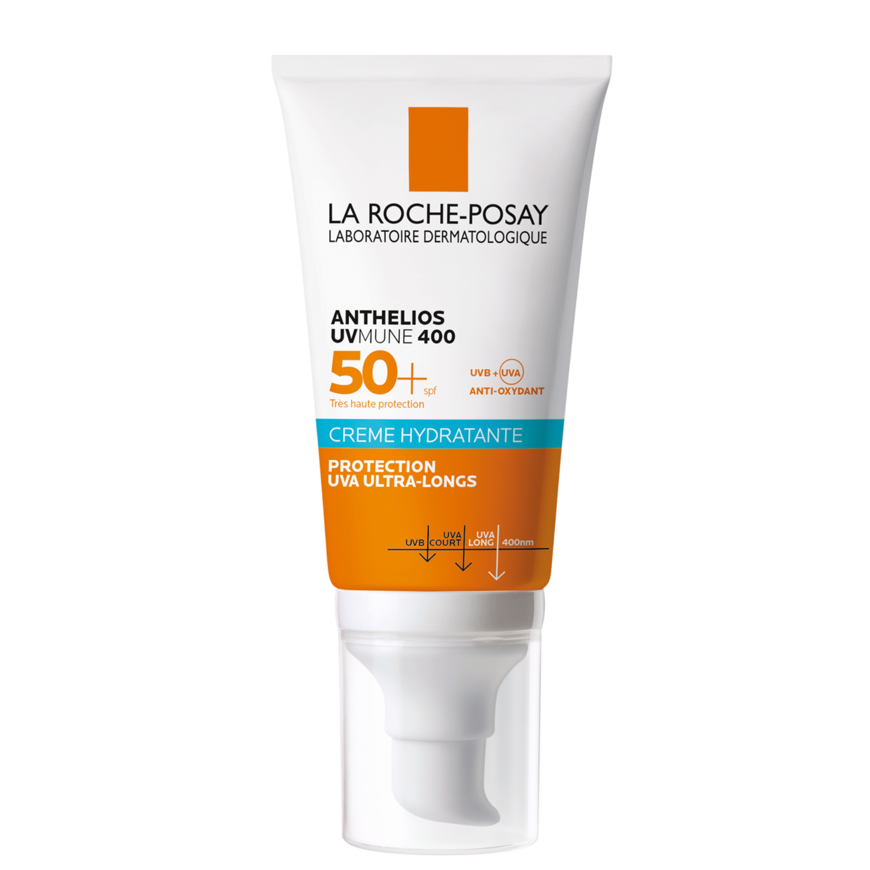 LA ROCHE POSAY ANTHELIOS 50+ UVMUNE 400 CREME HYDRATANTE SANS PARFUM 50ML
