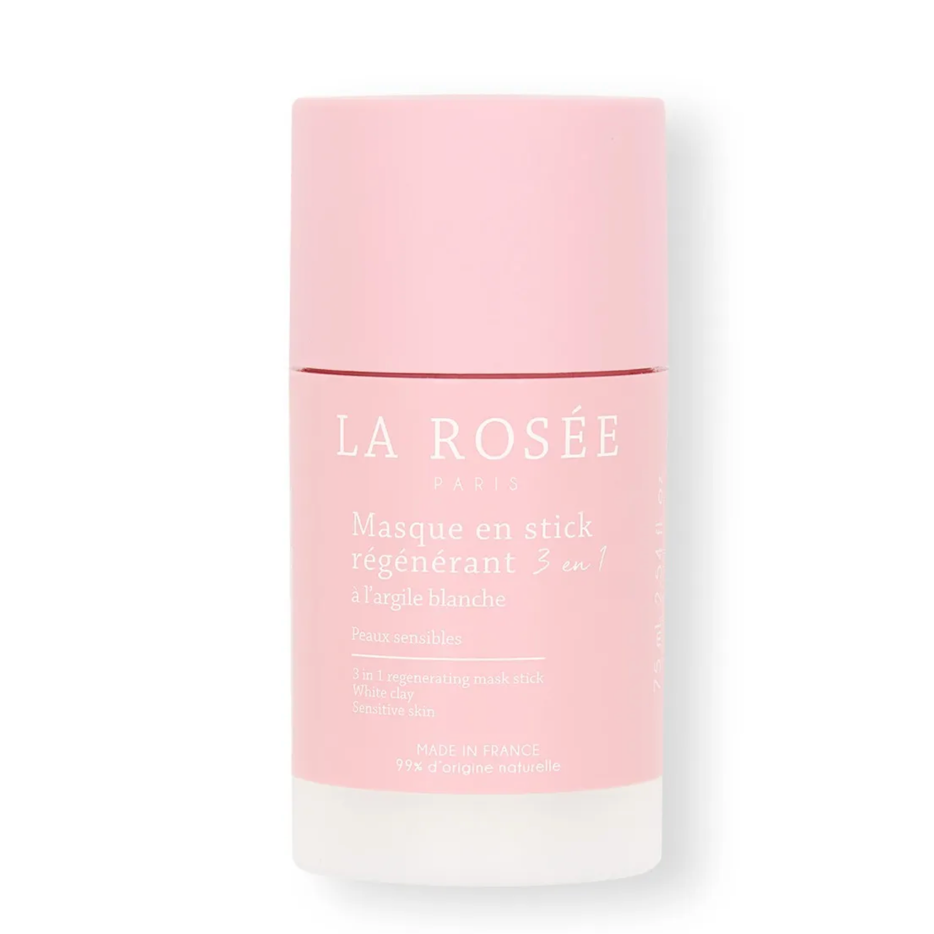 LA ROSEE MASQUE EN STICK REGENERANT 3EN1 ARGILE BLANCHE 75ML