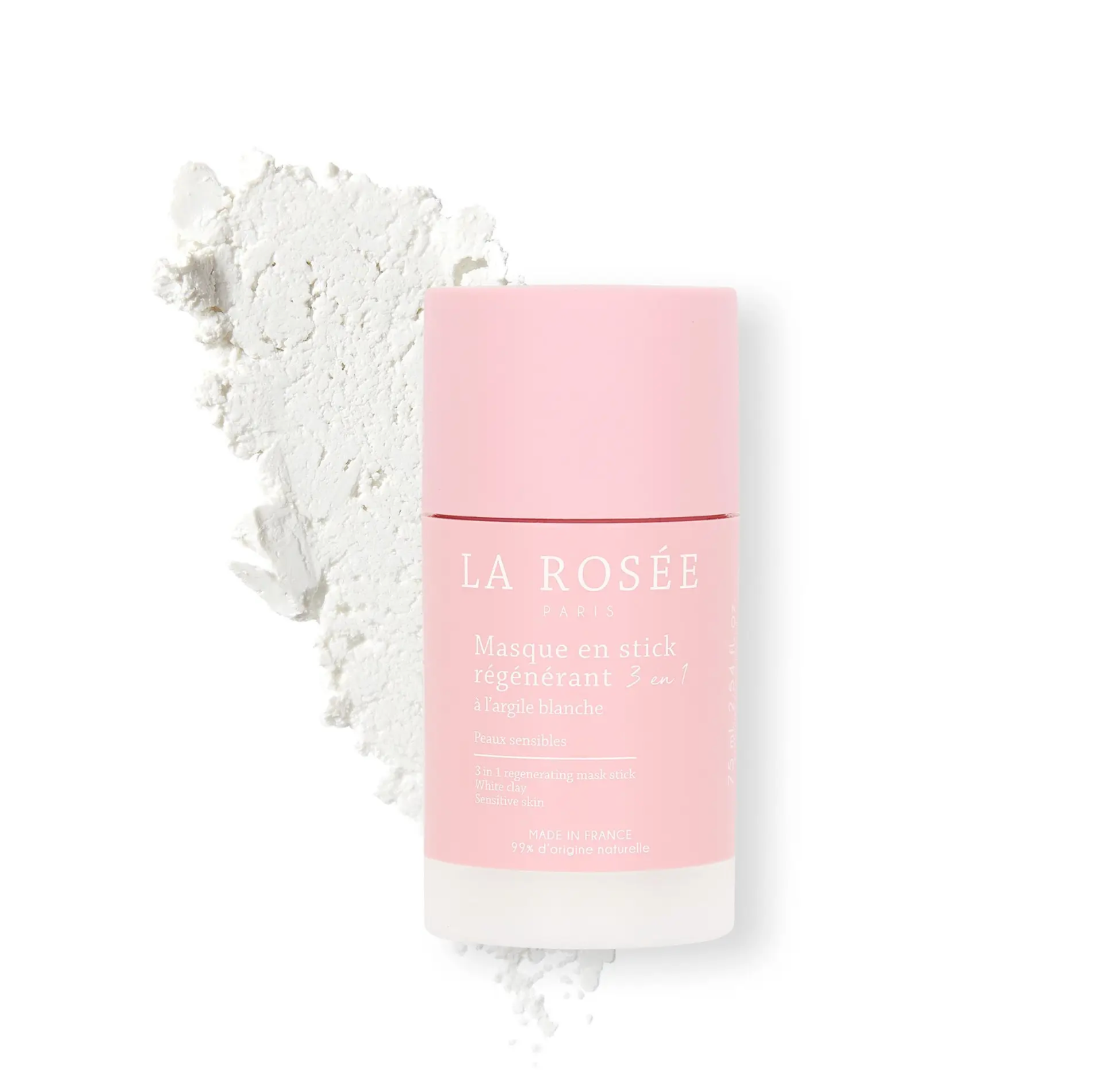 LA ROSEE MASQUE EN STICK REGENERANT 3EN1 ARGILE BLANCHE 75ML