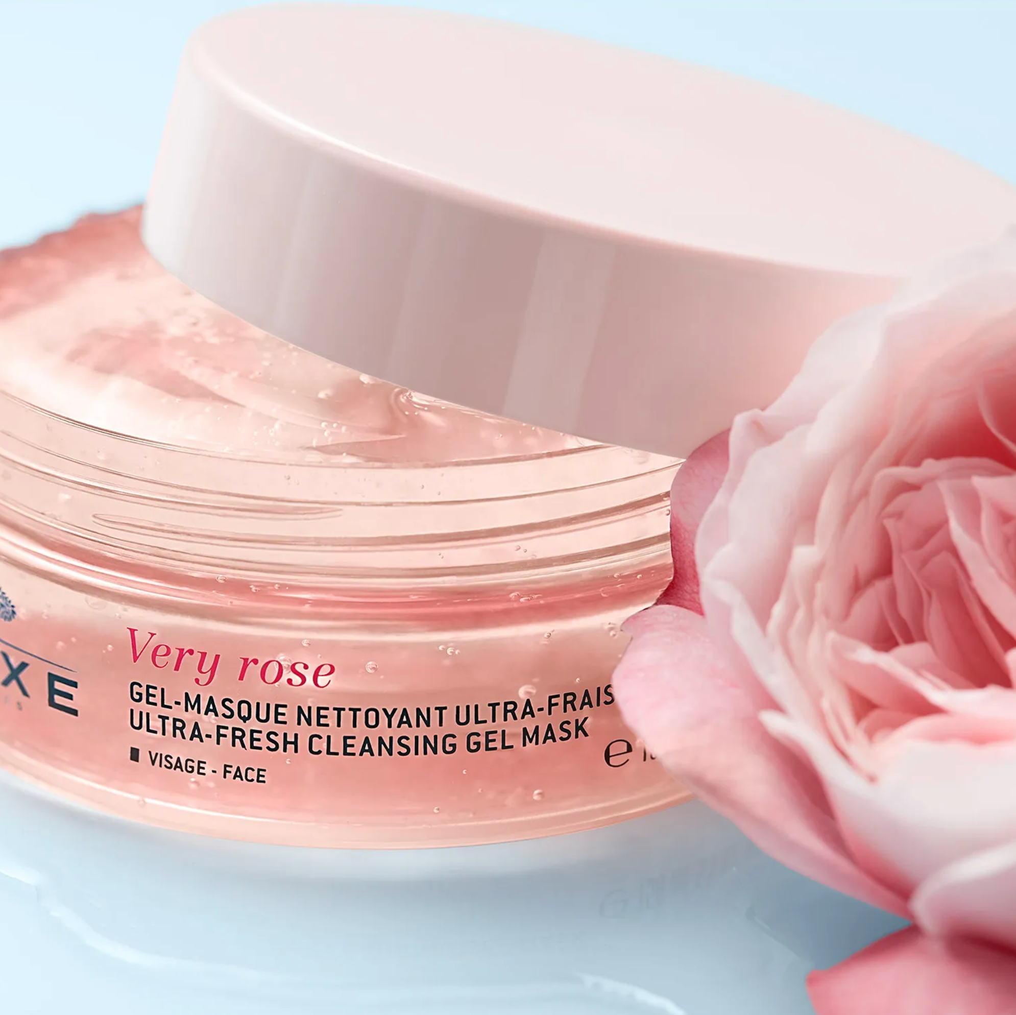 Gel-Masque Nettoyant Ultra-frais, Very Rose 150ml