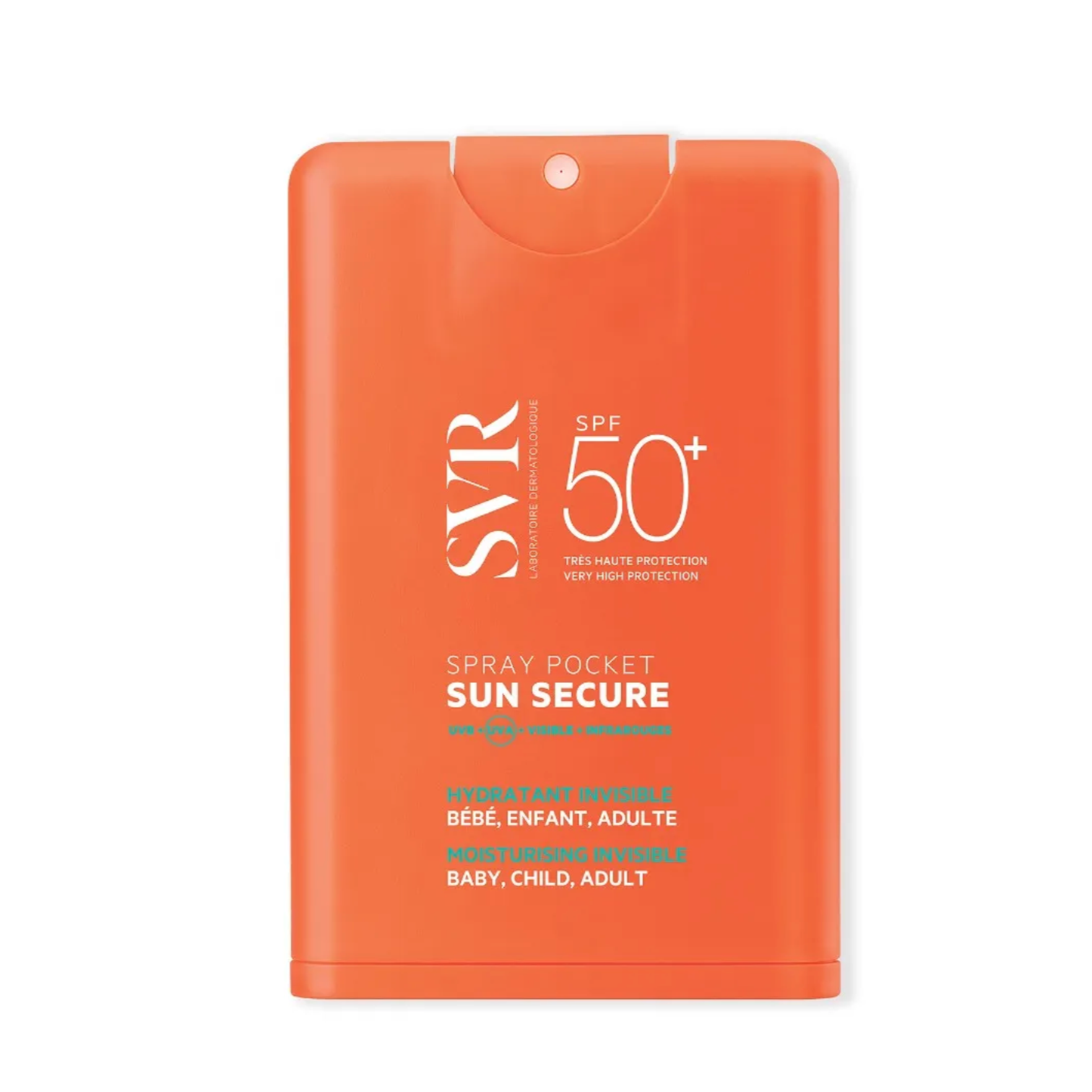 SVR SUN SECUR SPF50+ SPRAY POCKET 20ML