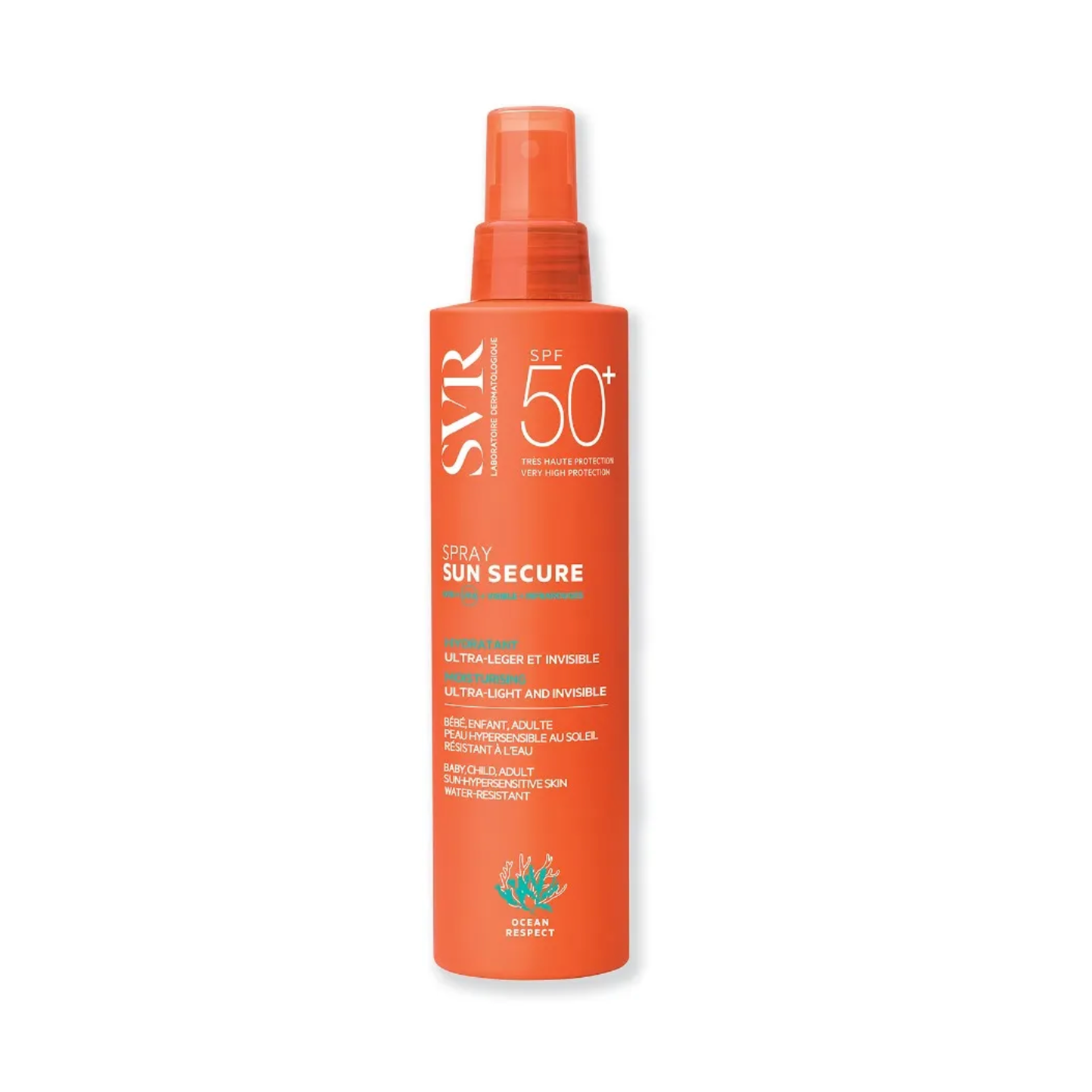 SVR SUN SECURE SPRAY SOLAIRE  SPF50+200ML