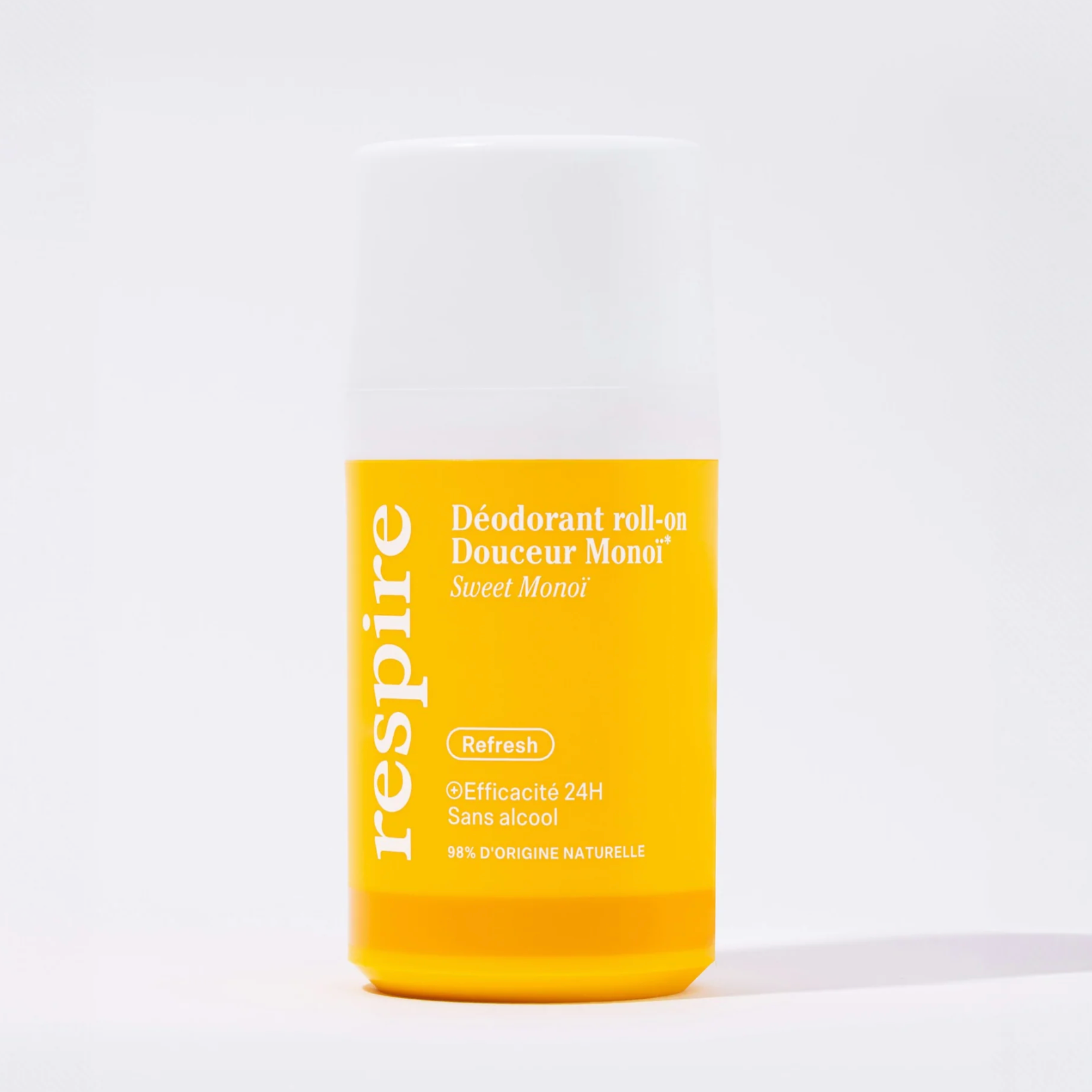 RESPIRE  DEO ROLL ON RECHARGEABLE  MONOI 50ML