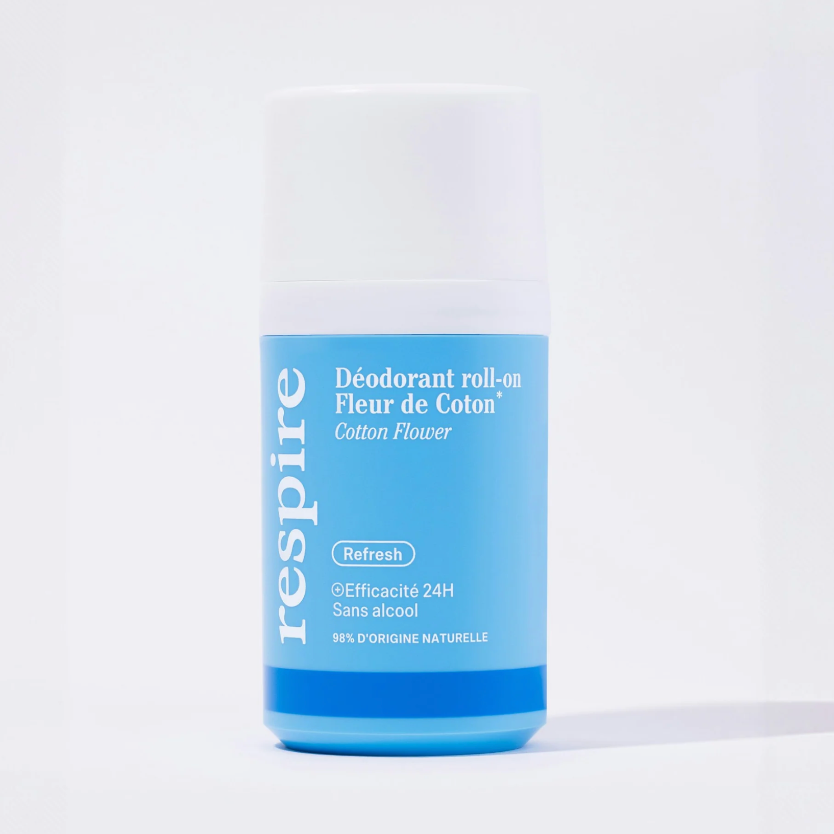 RESPIRE DEO ROLL ON RECHARGEABLE FLEUR DE COTON 50ML