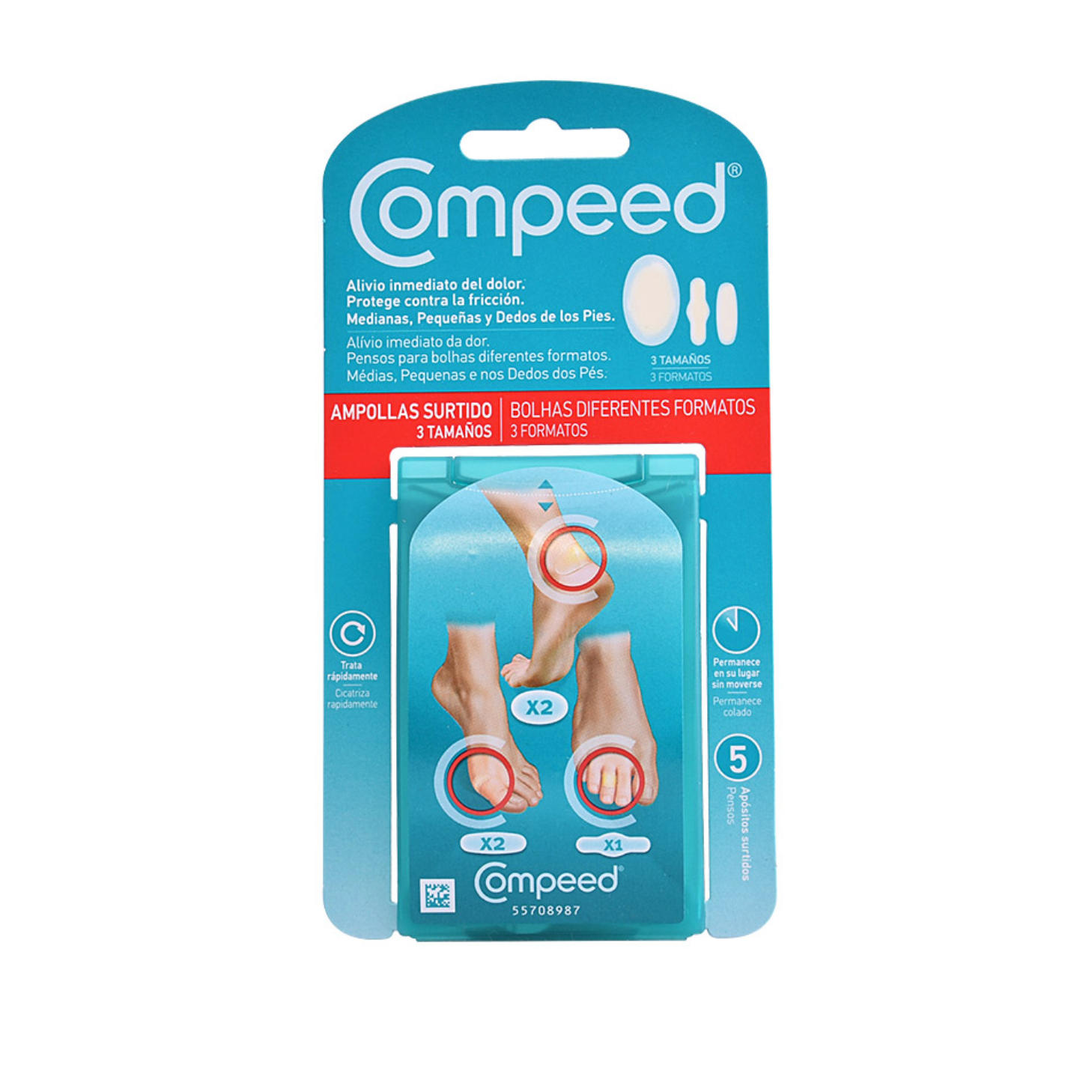 COMPEED AMPOULES ASSORTIMENT PAR 5