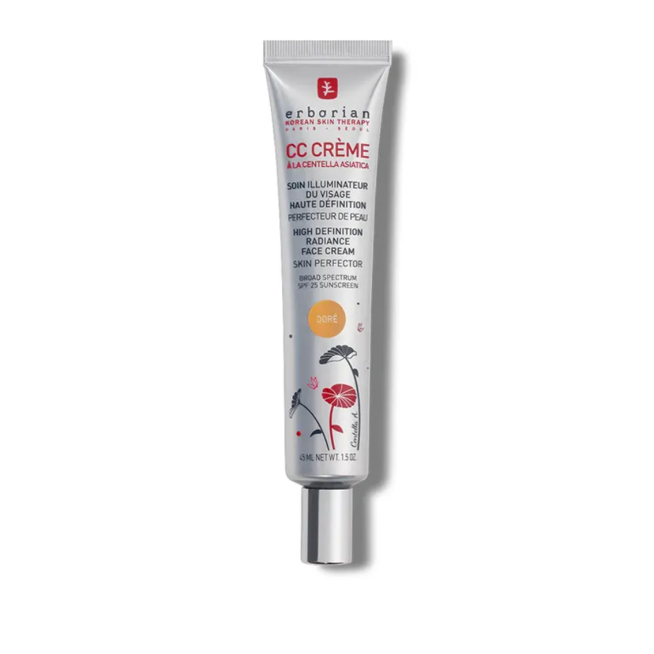 ERBORIAN CC CREME SOIN ILLUMINATEUR DORE SPF25 45ML