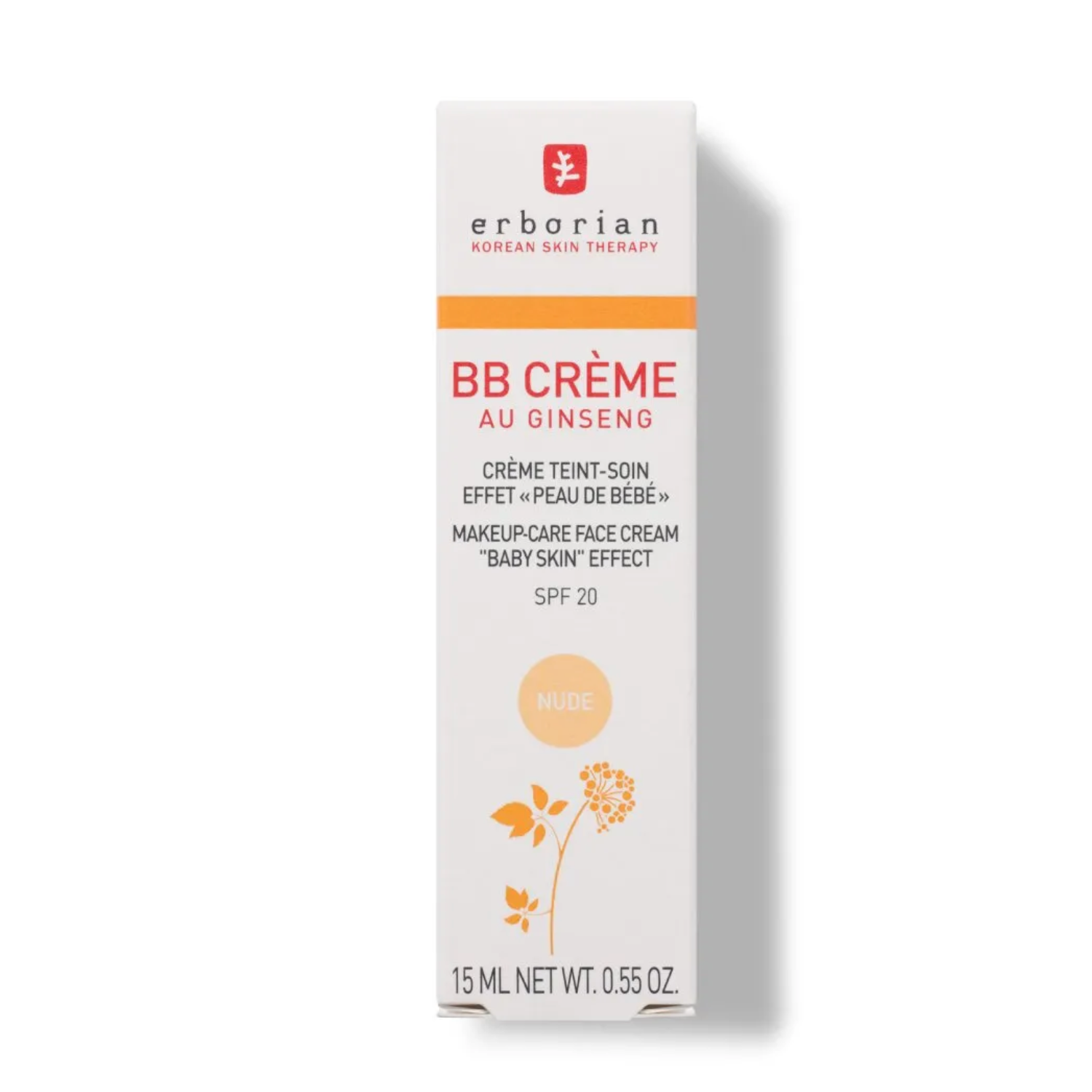 ERBORIAN BB CREME NUDE SPF20 15ML