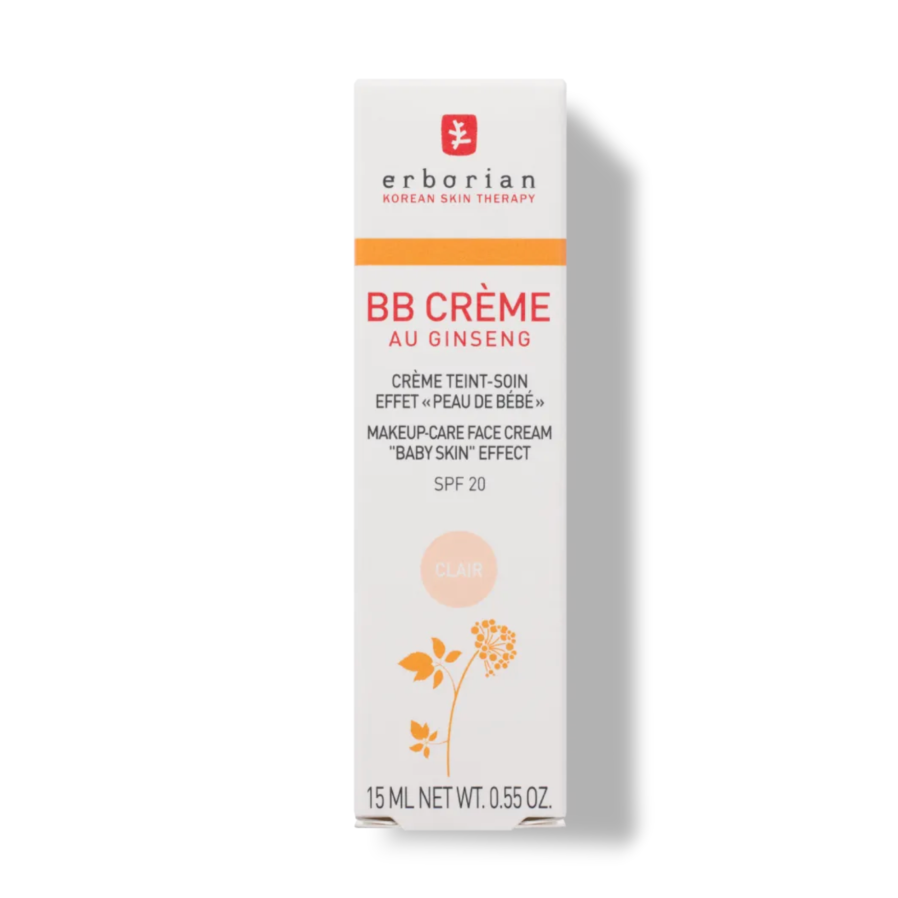 ERBORIAN BB CREME CLAIR 15ML