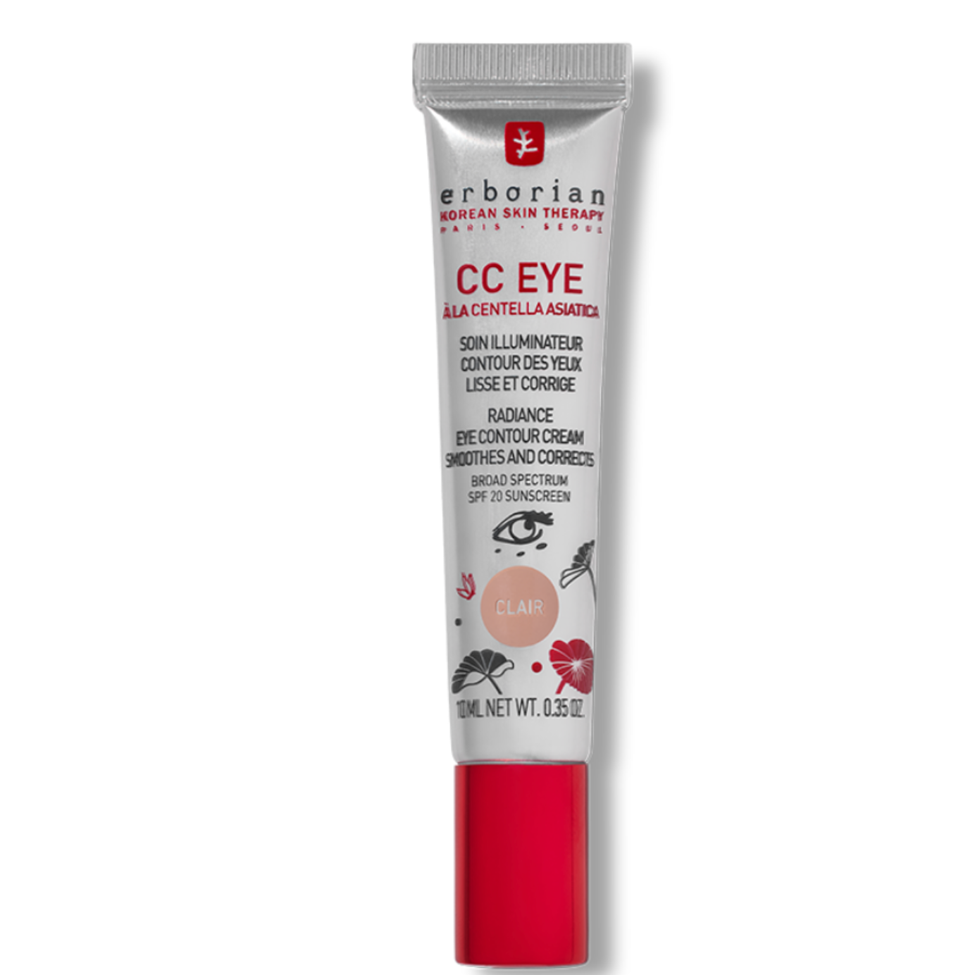 ERBORIAN CC EYE CREME CONTOUR DES YEUX CLAIR 10ML