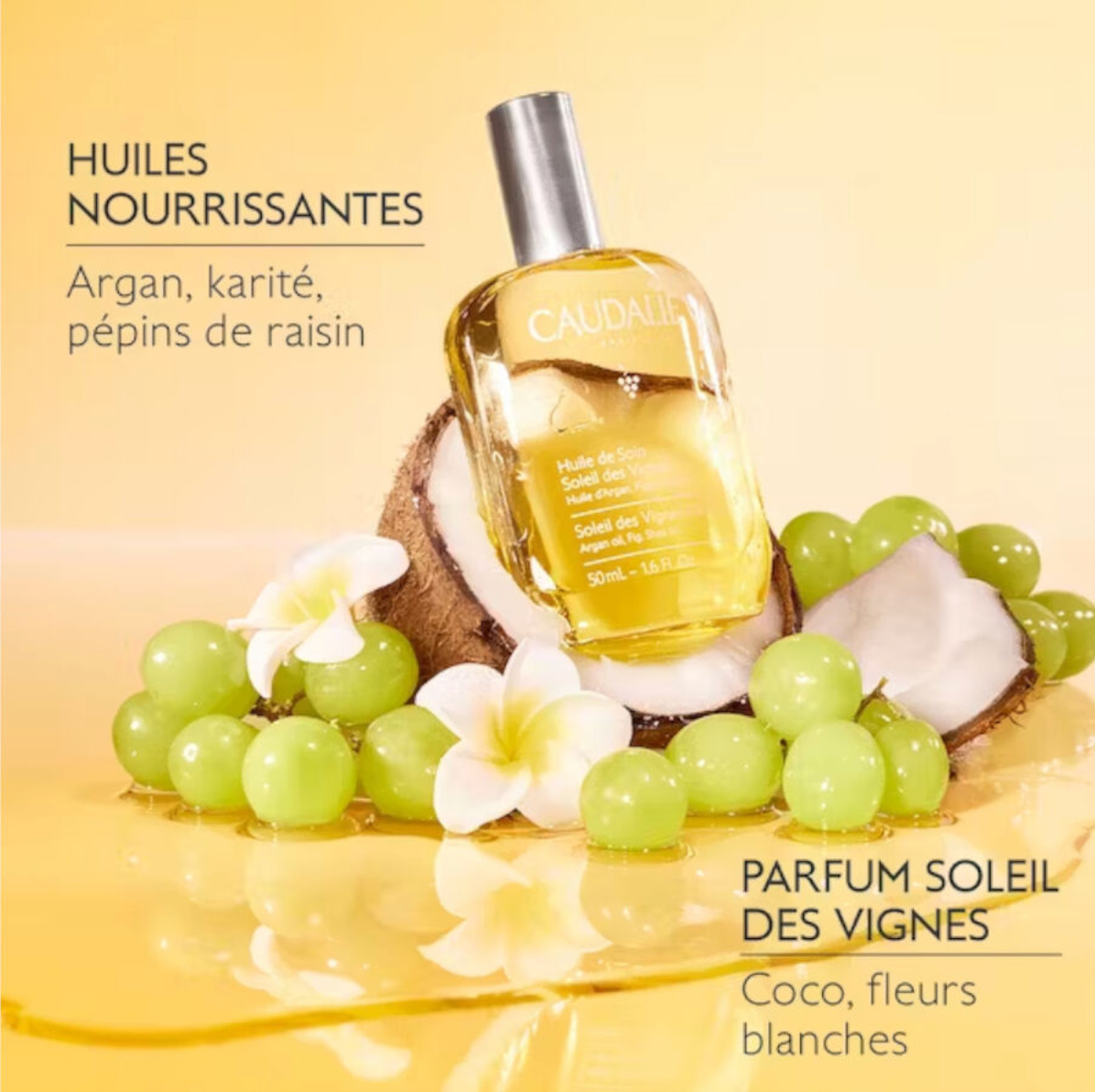 CAUDALIE HUILE SOLEIL DES VIGNE 50ML