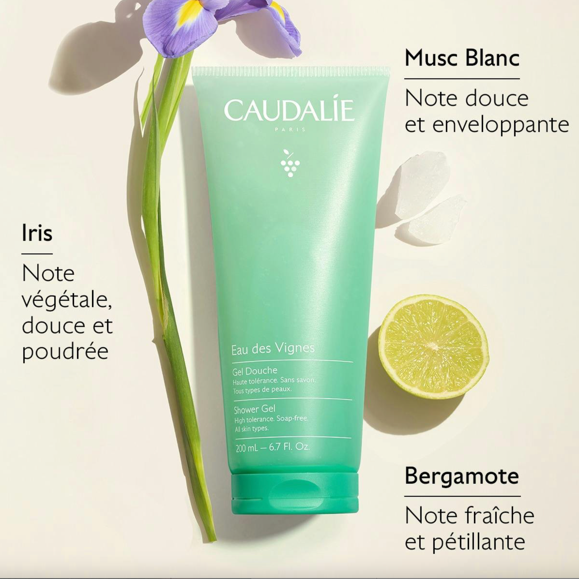 CAUDALIE GEL DOUCHE EAU DES VIGNES 200ML