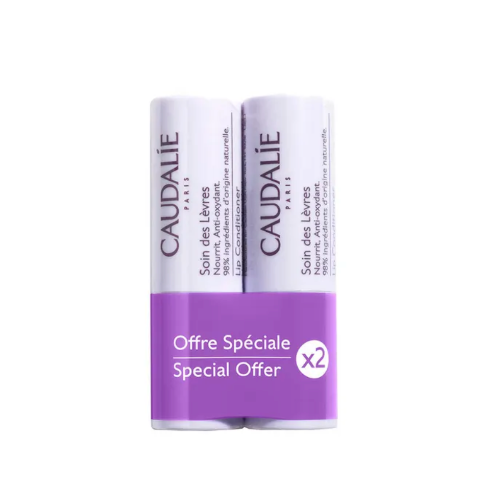 CAUDALIE SOINS LEVRES DUO VINOTHERAPIST 2X4.5G