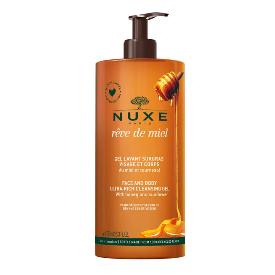 NUXE REVE MIEL GEL LAVANT SURGRAS 750G