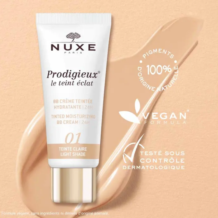 NUXE PRODIGIEUX BB CREME CLAIR 30ML
