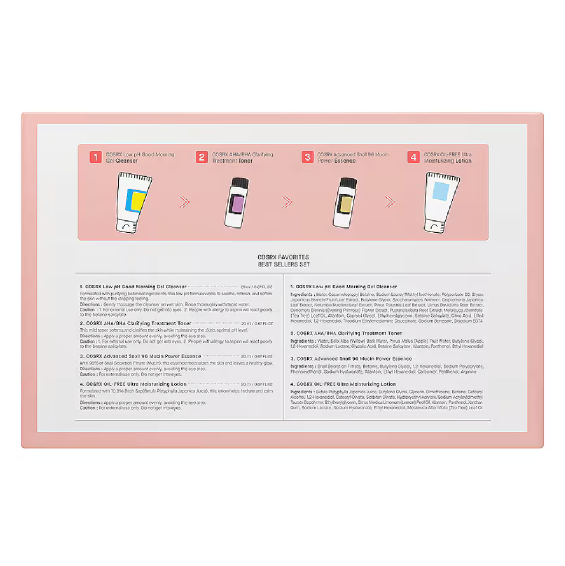 COFFRET COSRX FAVORITES