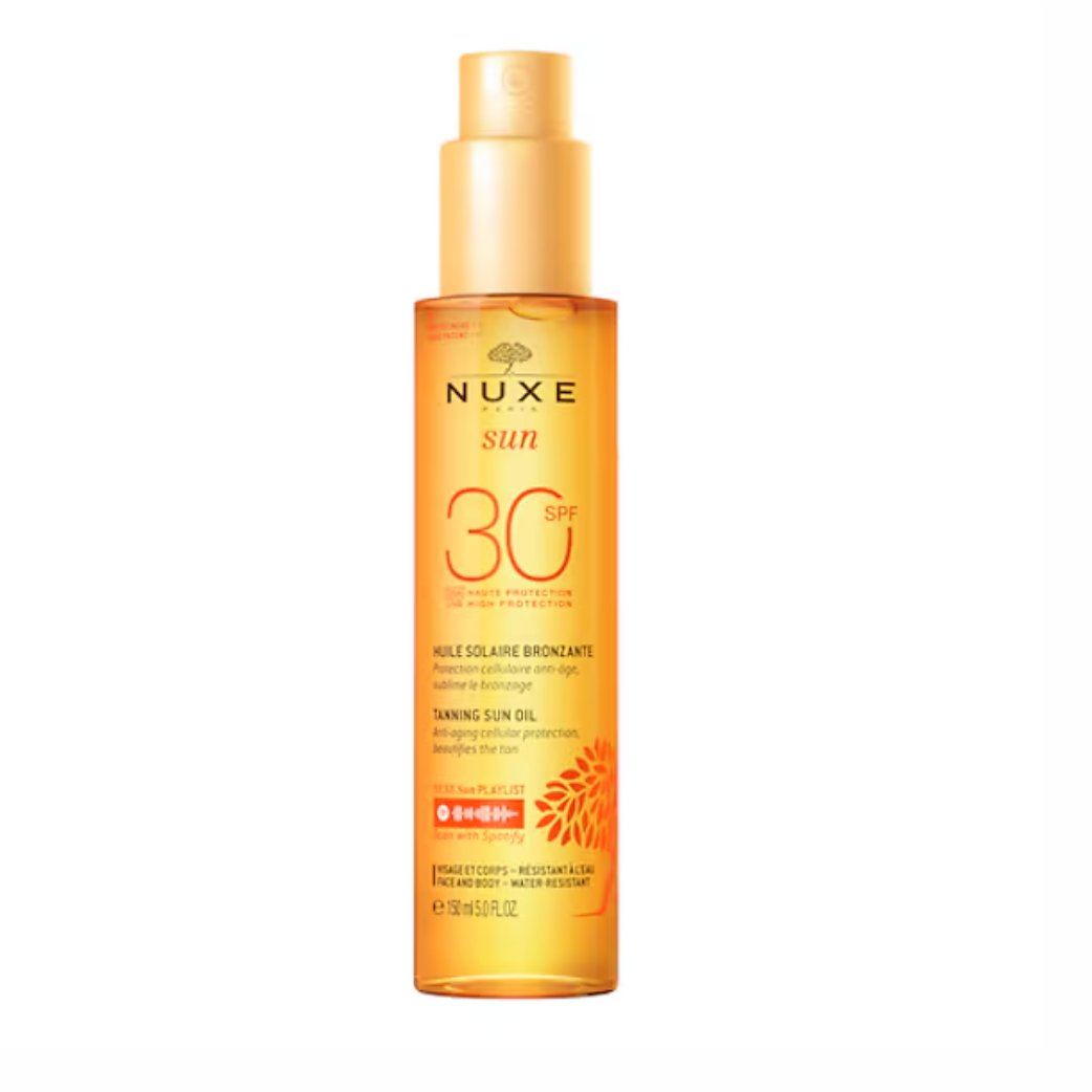 NUXE SUN HUILE BRONZANTE SPF30 150ML