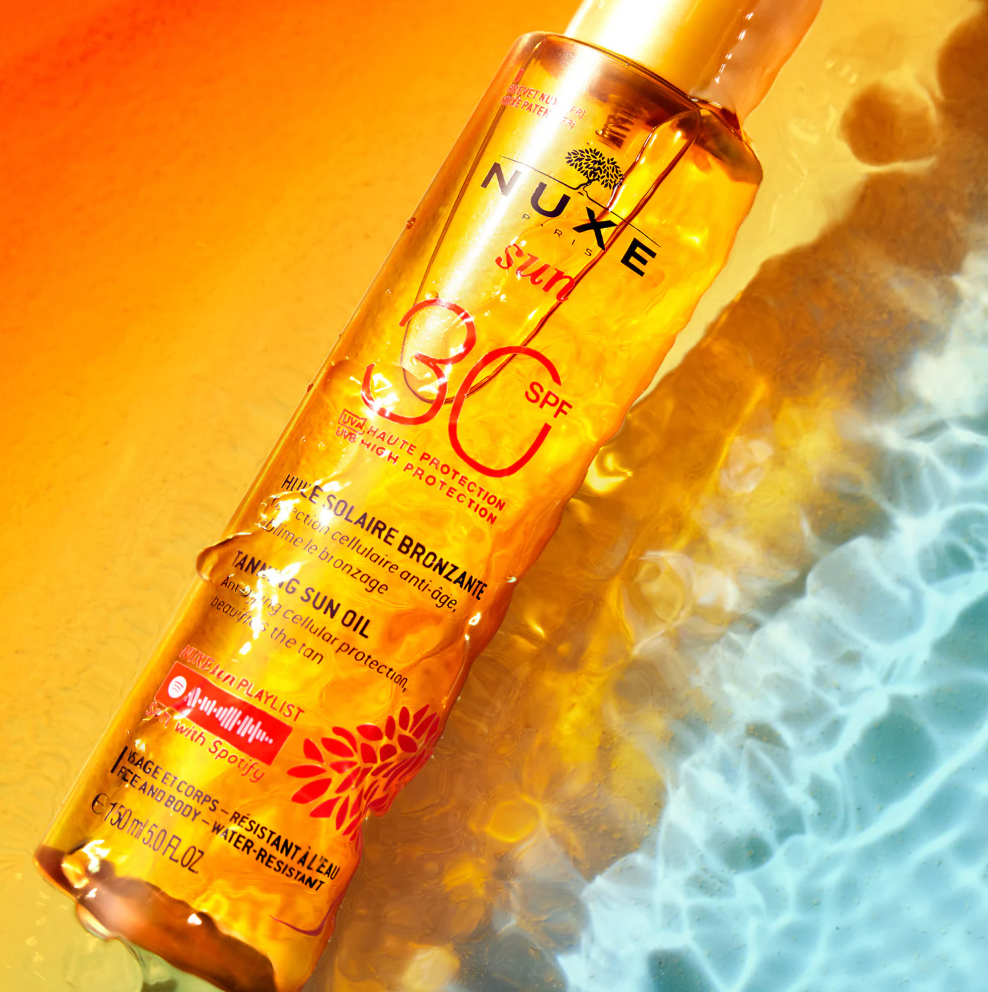 NUXE SUN HUILE BRONZANTE SPF30 150ML