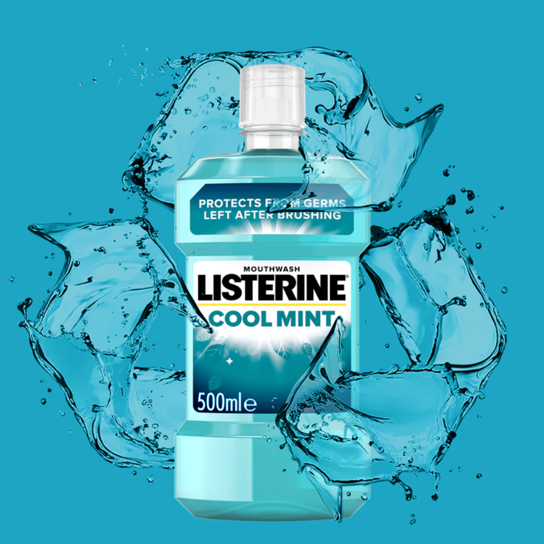 LISTERINE BAIN DE BOUCHE COOL MINT 500ML