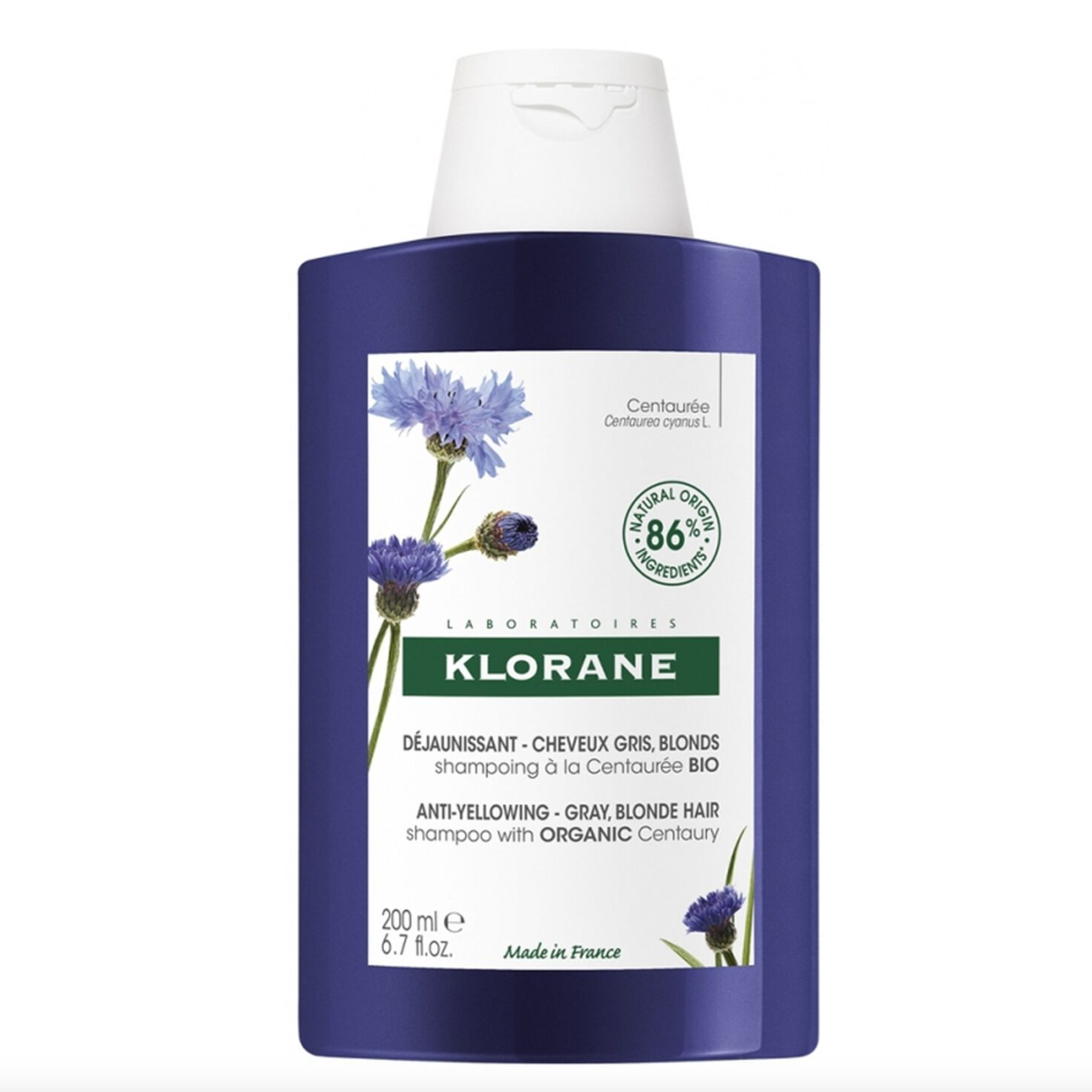 KLORANE SHAMPOING CENTAUREE 200ML