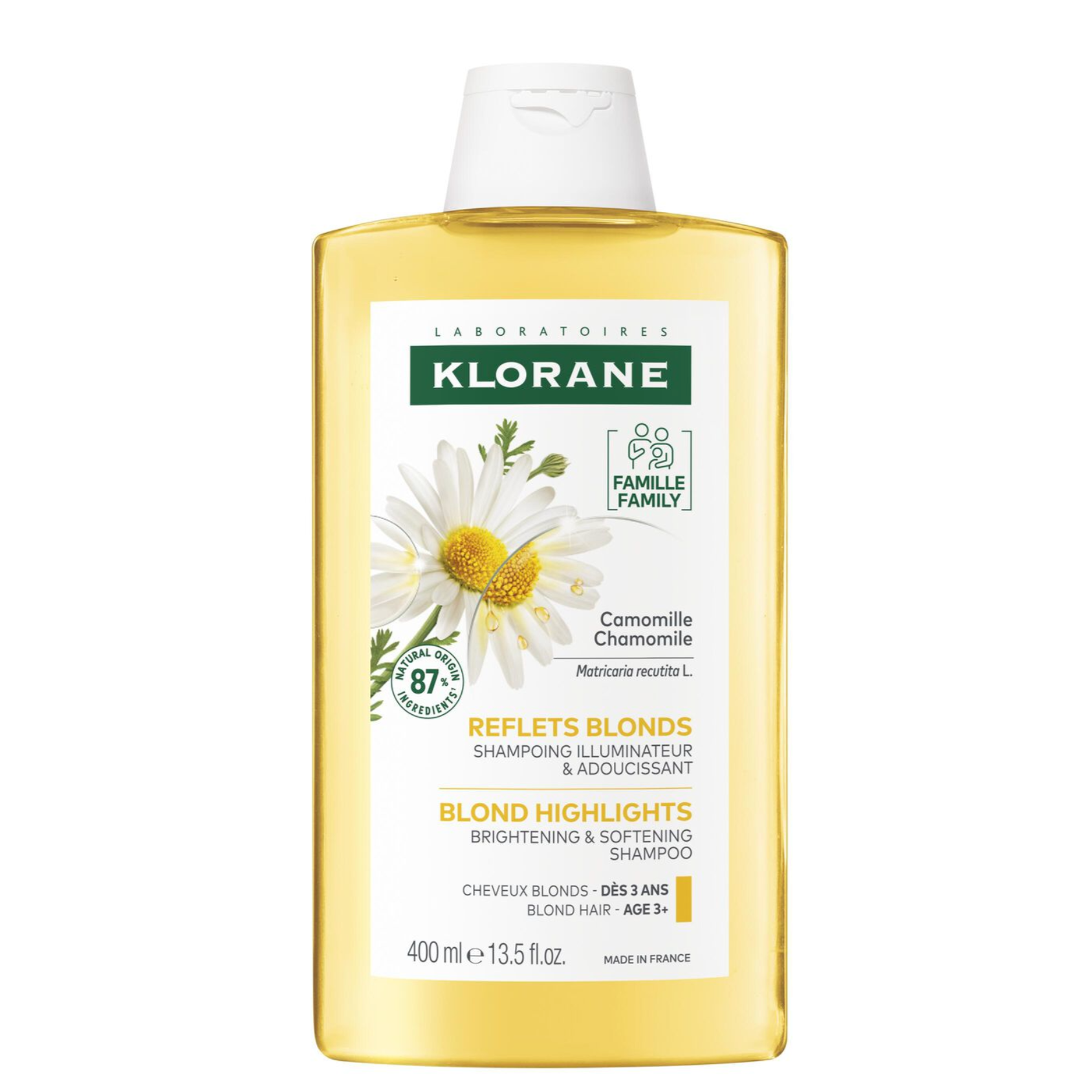KLORANE SHAMPOING CAMOMILLE 400ML