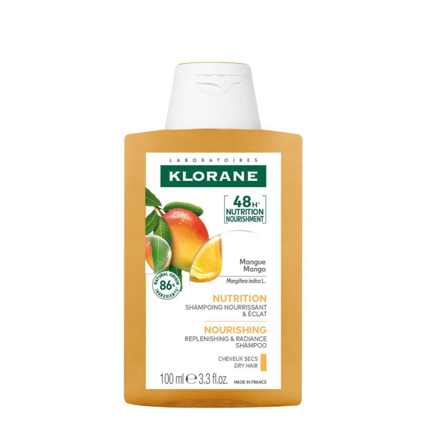 KLORANE SHAMPOING BEURRE MANGUE 100ML