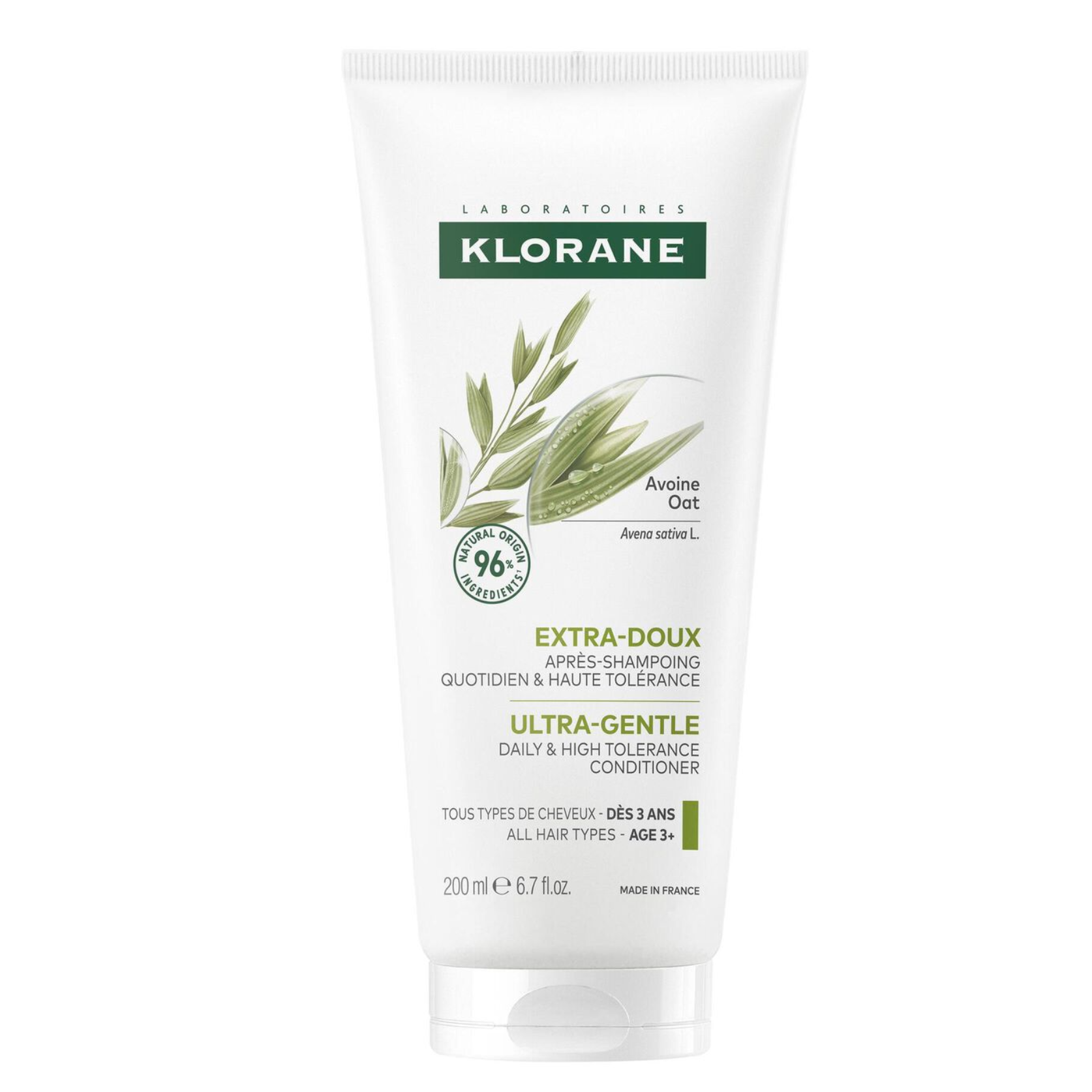 KLORANE APRES-SHAMPOING AVOINE BIO 200ML