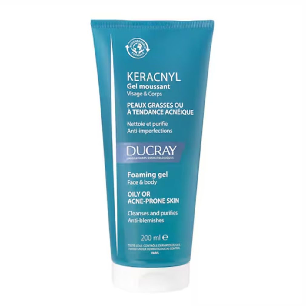 DUCRAY KERACNYL GEL MOUSSANT 200ML