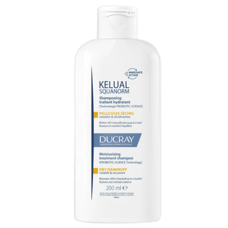 DUCRAY KELUAl SHAMPOING SQUANORM PELLICULES 200ML