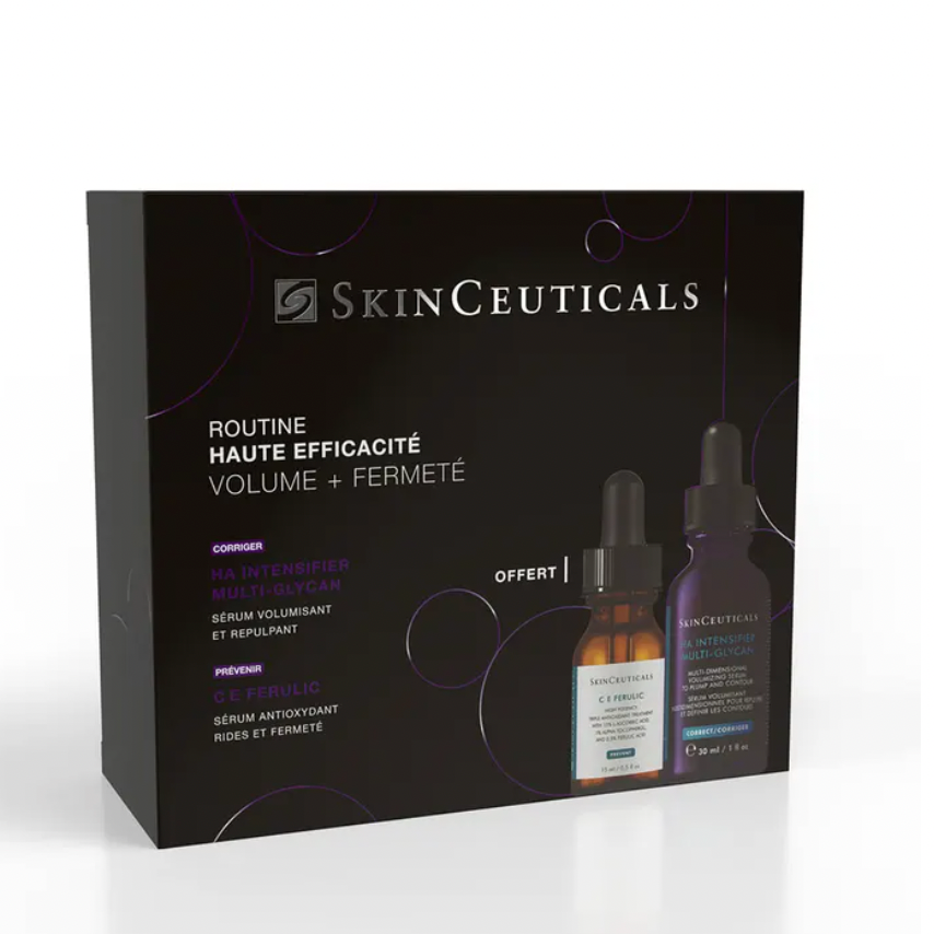 SKINCEUTICALS COFFRET H.A. Intensifier Multi-Glycan Sérum Volumisant Multidimensionnel 30 ml + CE Ferulic Sérum Antioxydant Anti-Rides 15 ml