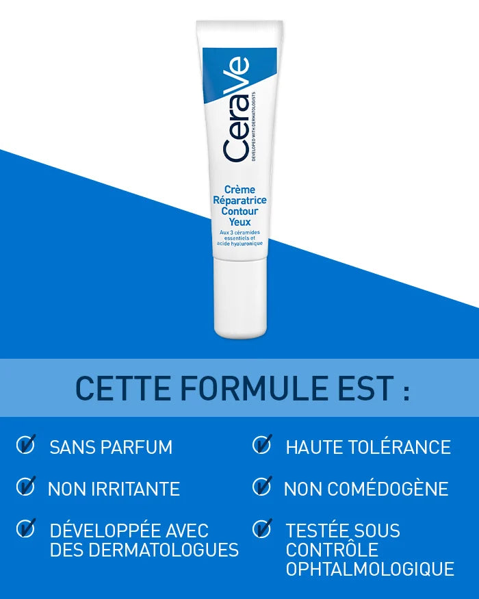 CERAVE CREME REPARATRICE CONTOUR YEUX 14ML