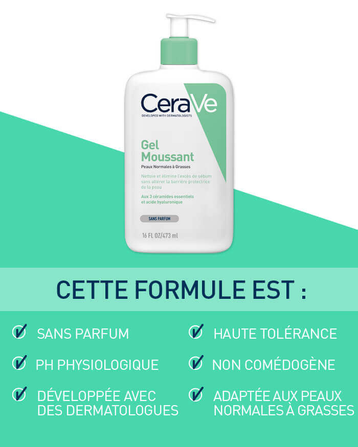 CERAVE GEL MOUSSANT 473ML