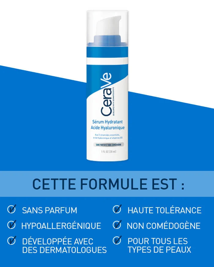 CERAVE SERUM HYDRATANT ACIDE HYALURONIQUE 30ML
