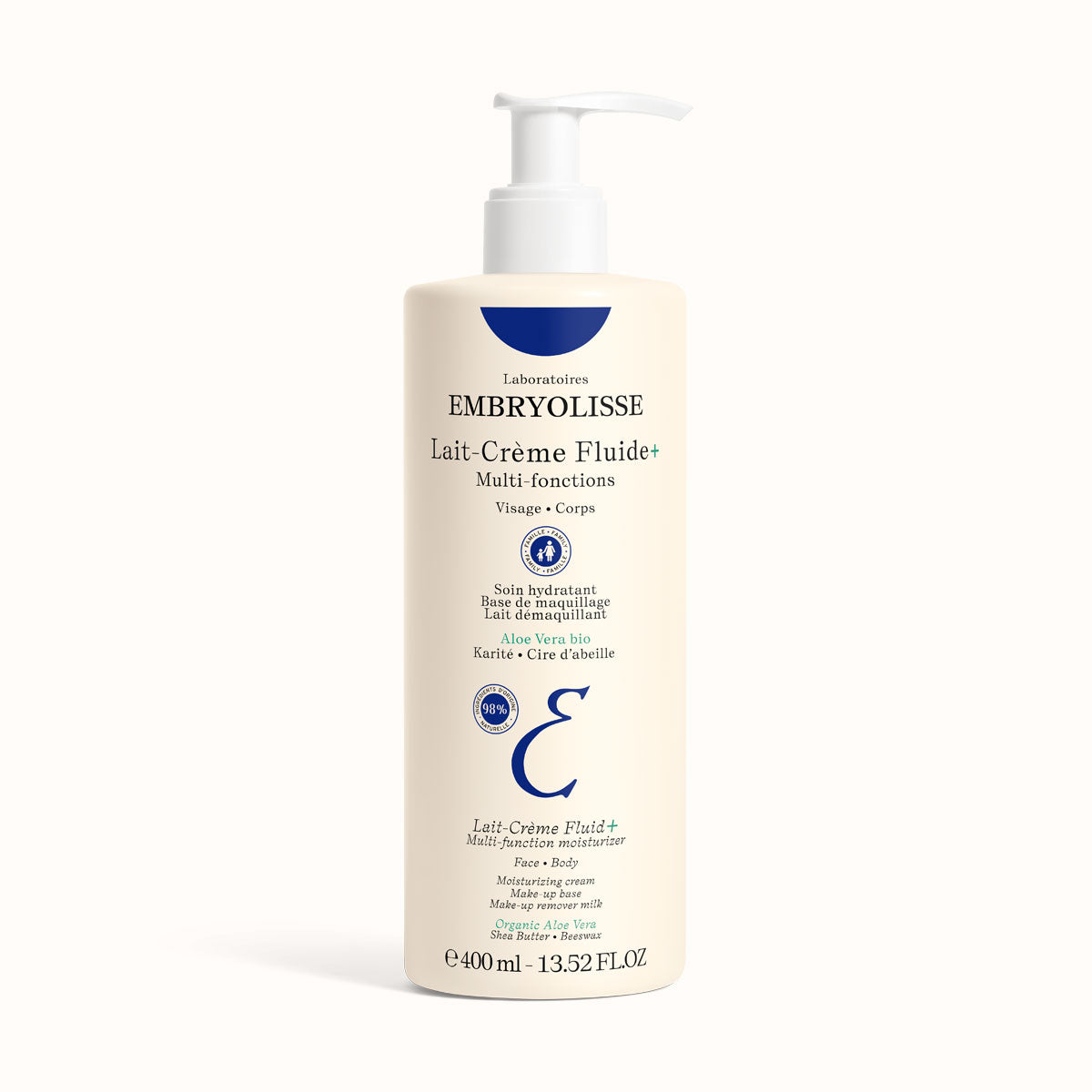 EMBRYOLISSE LAIT-CREME FLUIDE+ 400 ML
