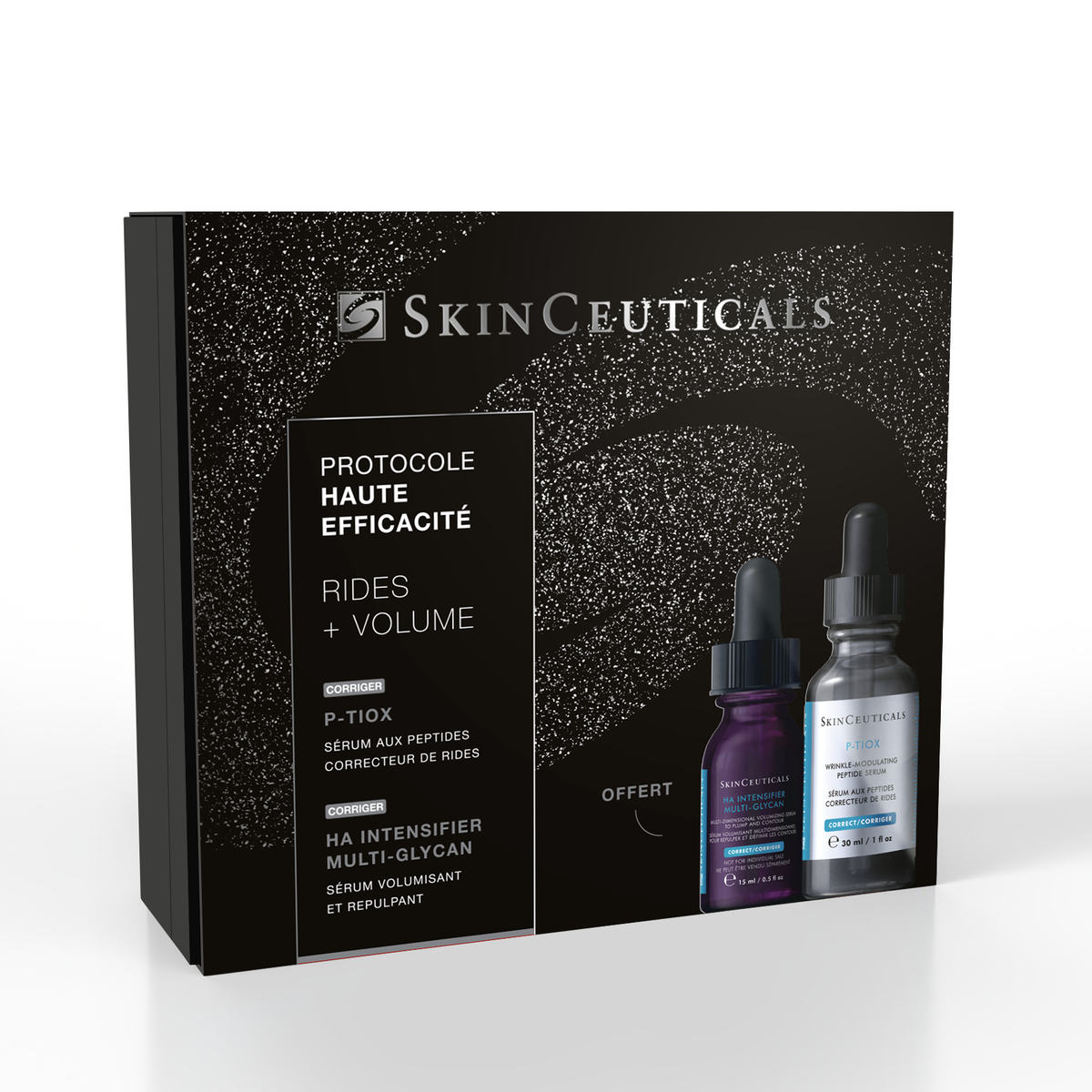 SKINCEUTICALS COFFRET PROTOCOLE HAUTE EFFICACITE RIDES + VOLUME