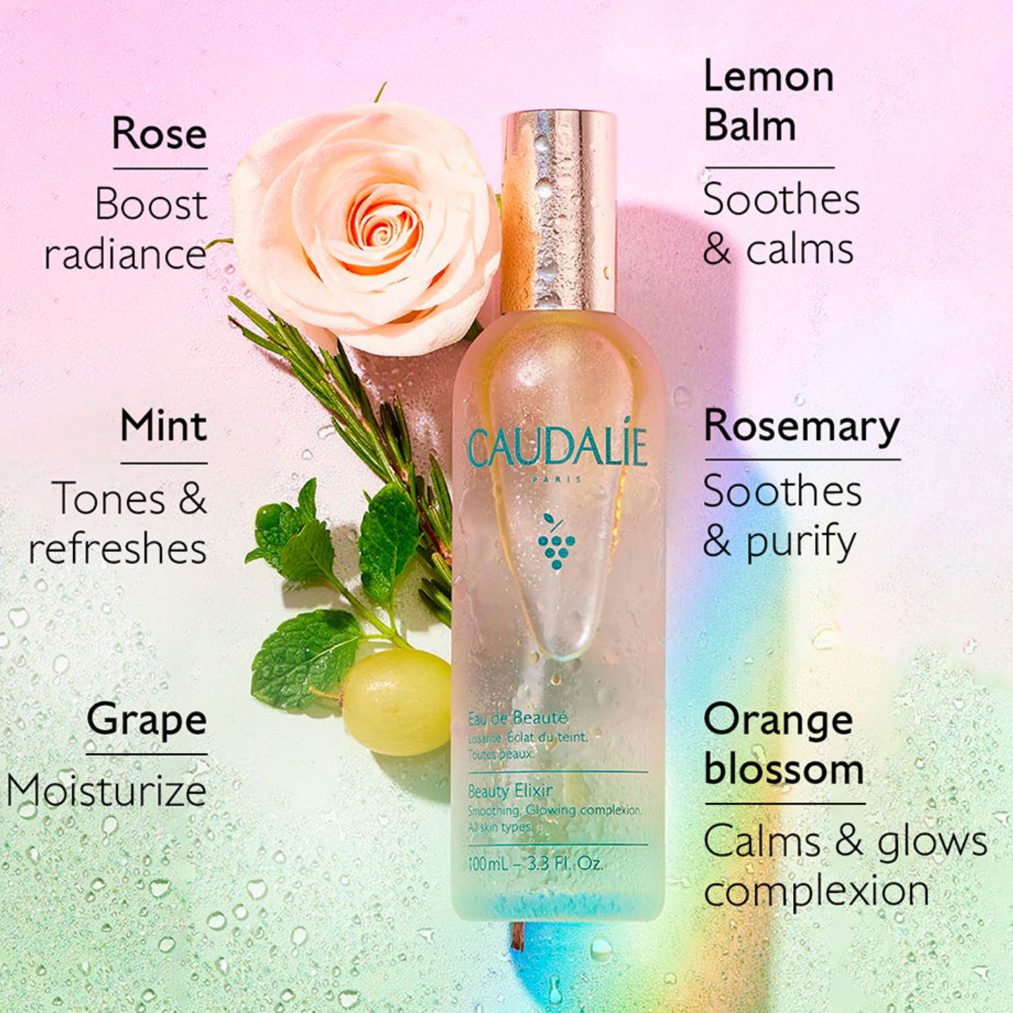 CAUDALIE EAU DE BEAUTE VAPORISATEUR  30ML