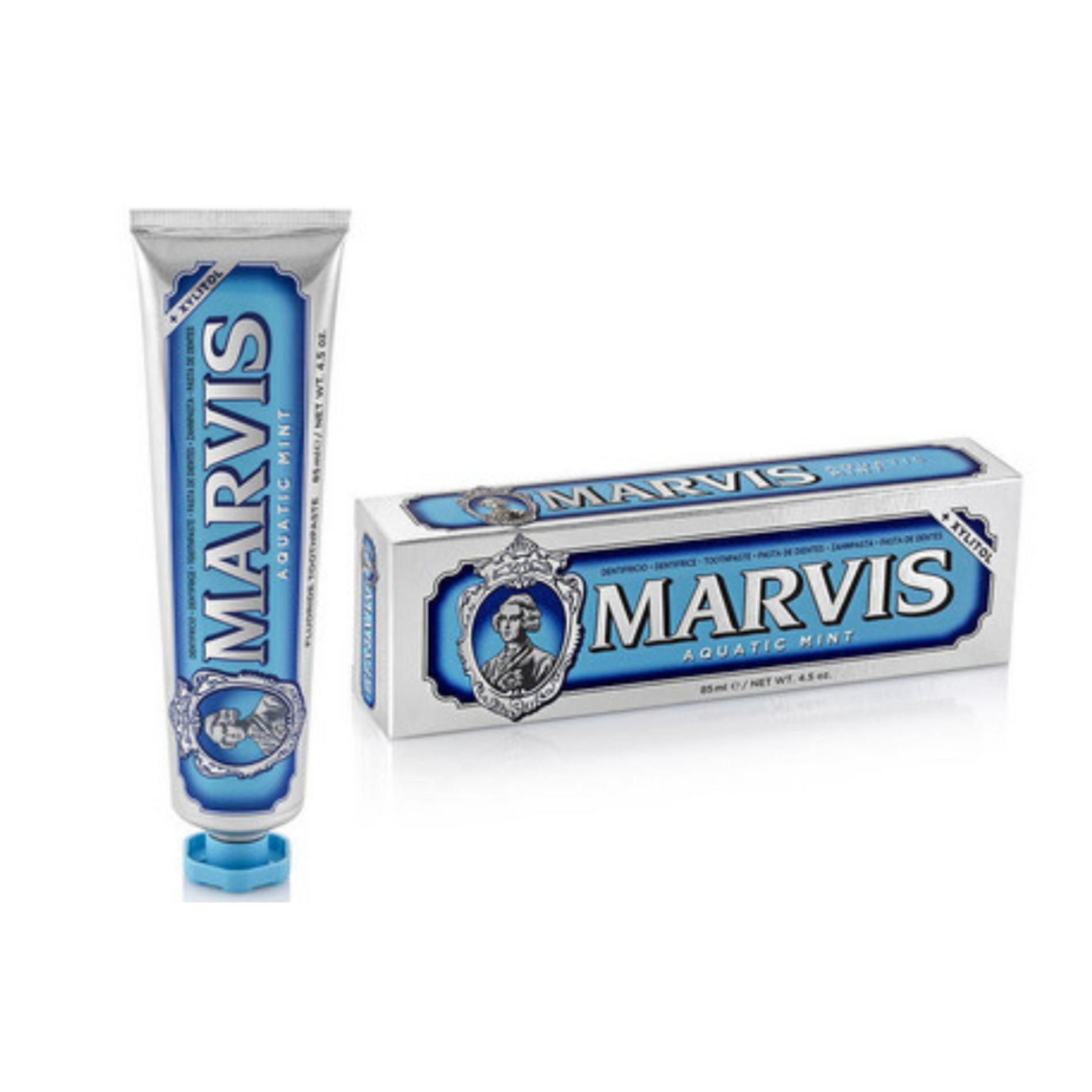 MARVIS BLEU DENTIFRICE MENTHE AQUATIQUE 75ML