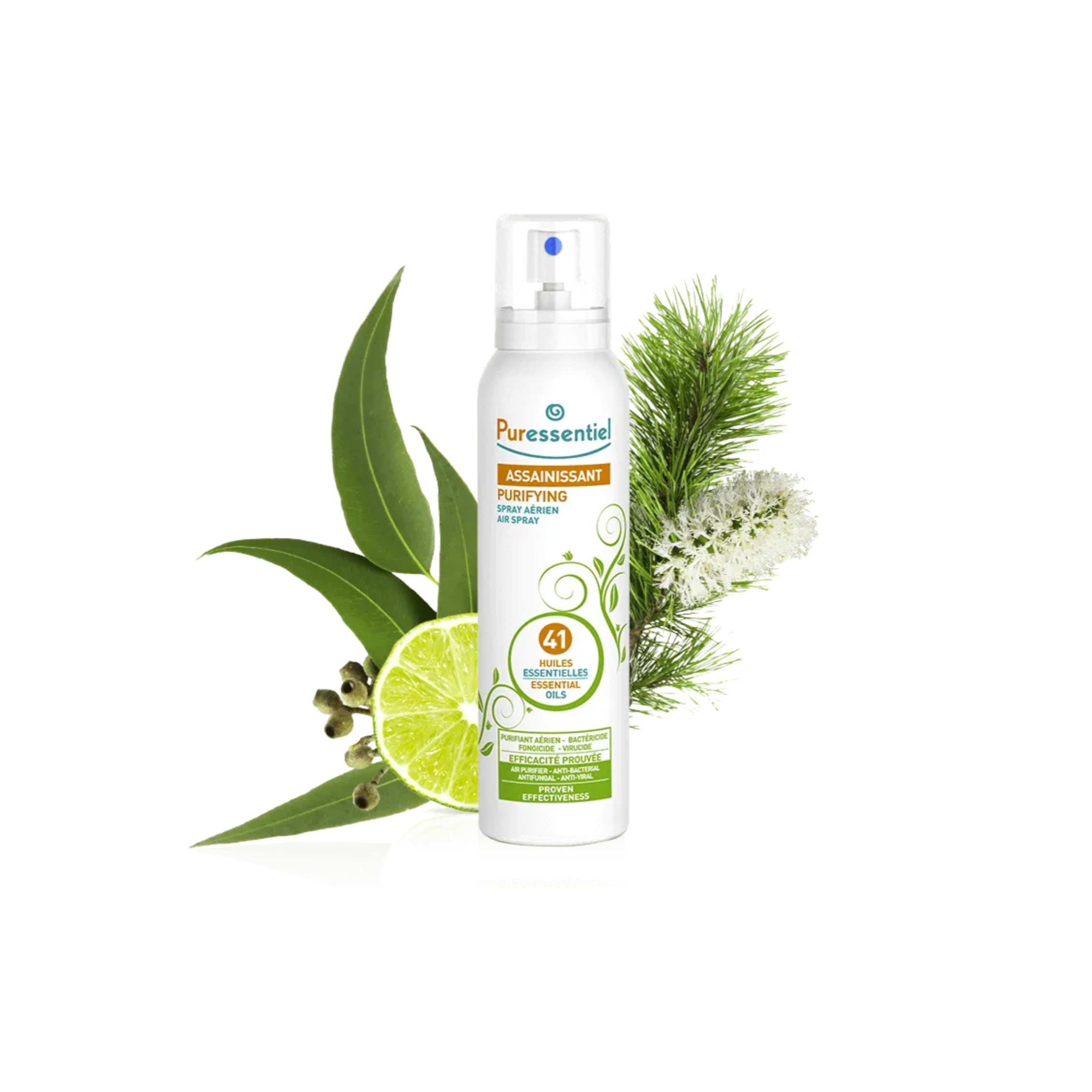 PURESSENTIEL ASSAINISSANT 41 HUILE ESSENTIELLES SPRAY 200ML