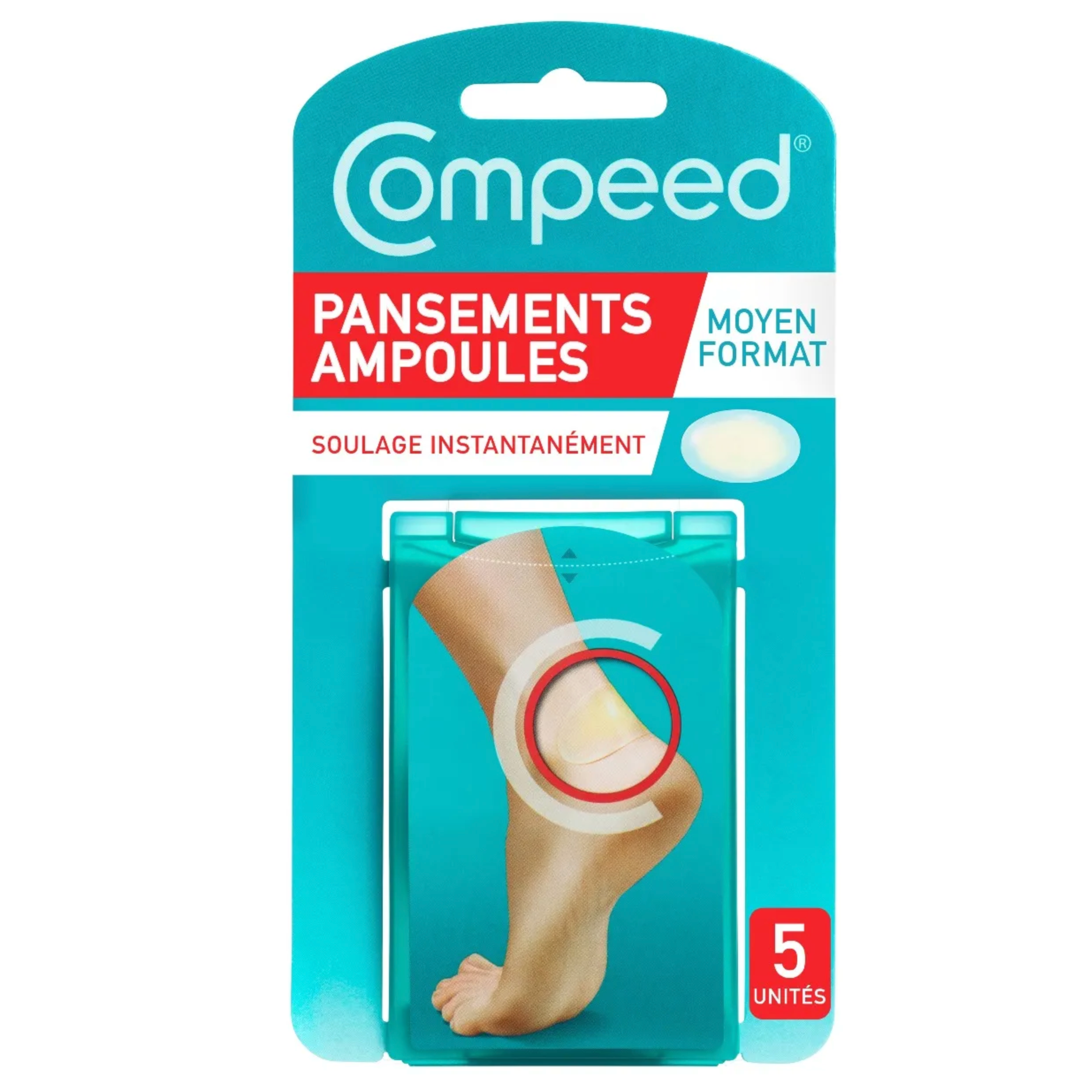 COMPEED AMPOULES MOYEN FORMAT BOITE DE 5