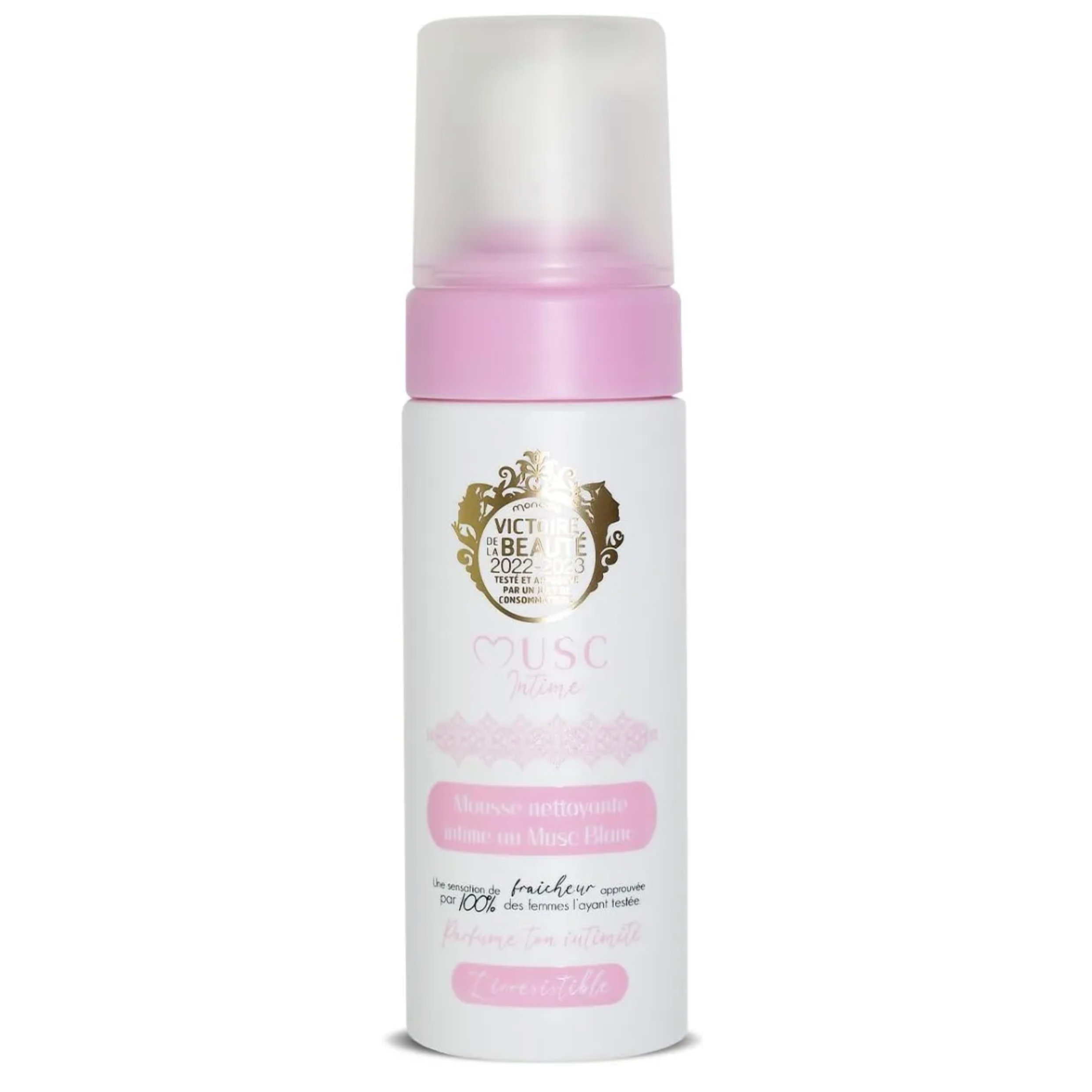 MUSC INTIME MOUSSE INT MUSC BLANC 150ML