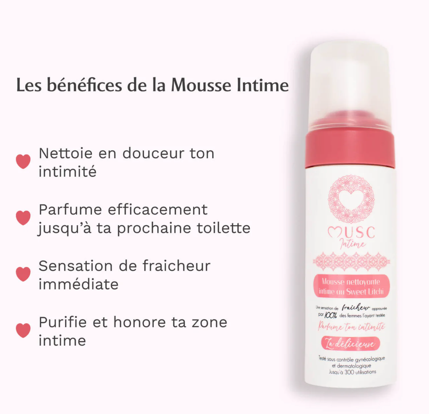MOUSSE INTIME LA DELICIEUS 150ML