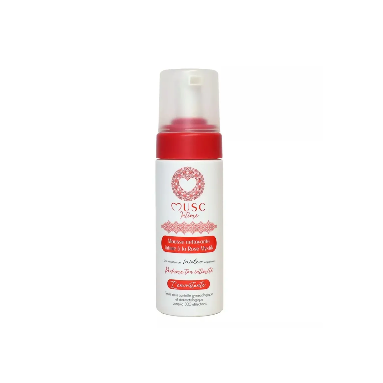 MUSC INTIME MOUSSE ROSE MYSTIK 150 ML