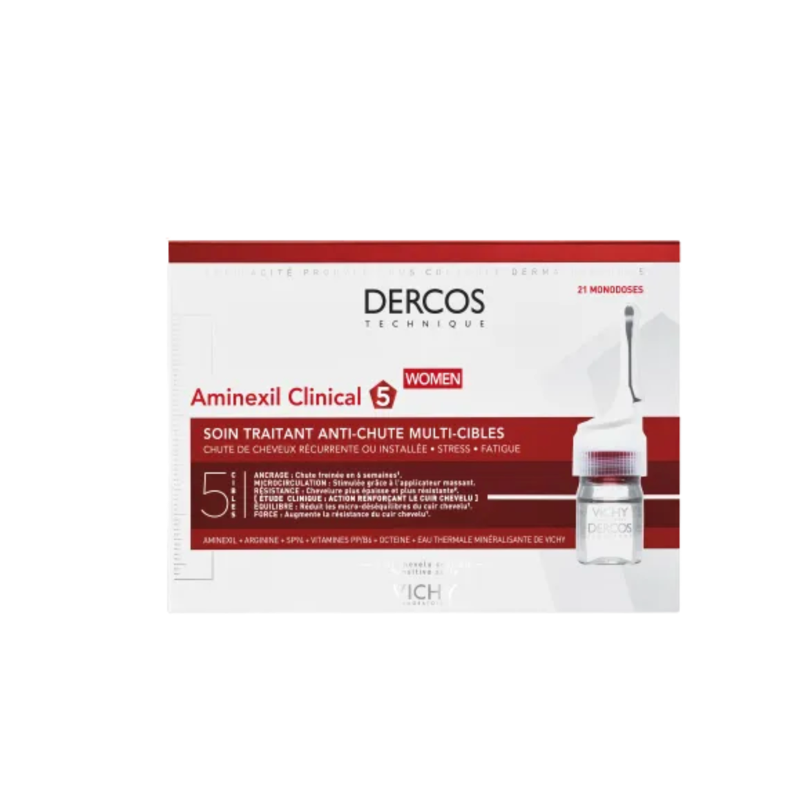 DERCOS AMINEXIL TRAITEMENT ANTI-CHUTE CHEVEUX  21 x 6ML