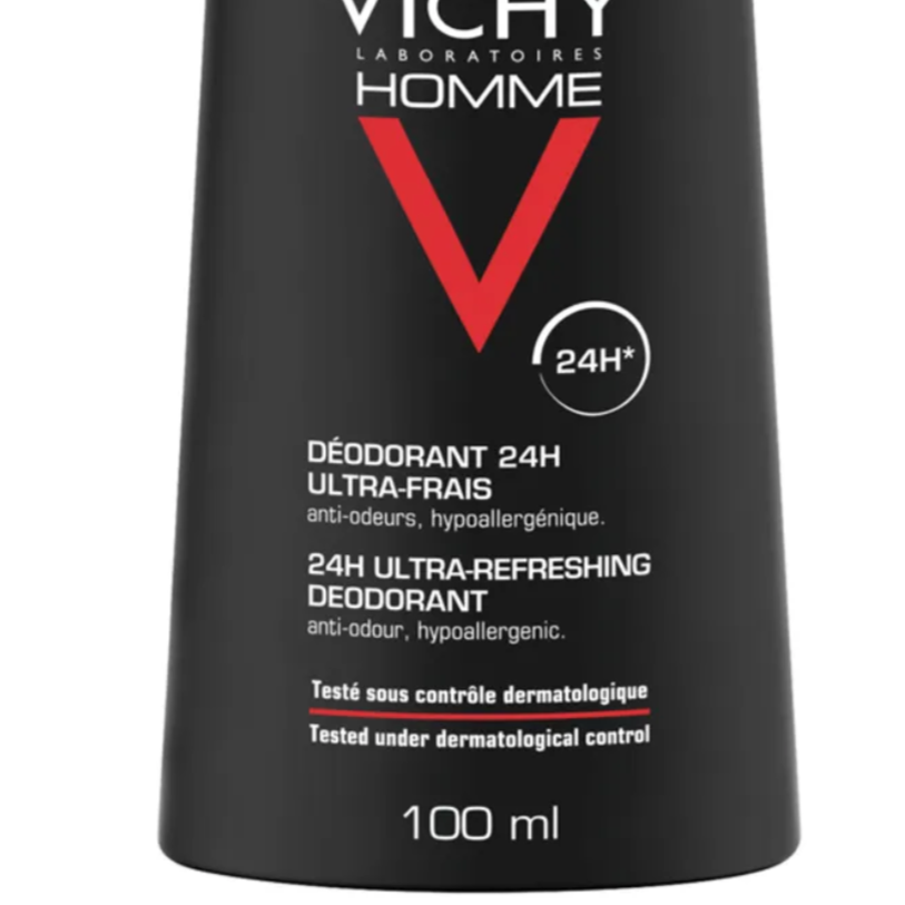 VICHY DEODORANT HOMME ULTRA FRAIS SPRAY 2X100ML